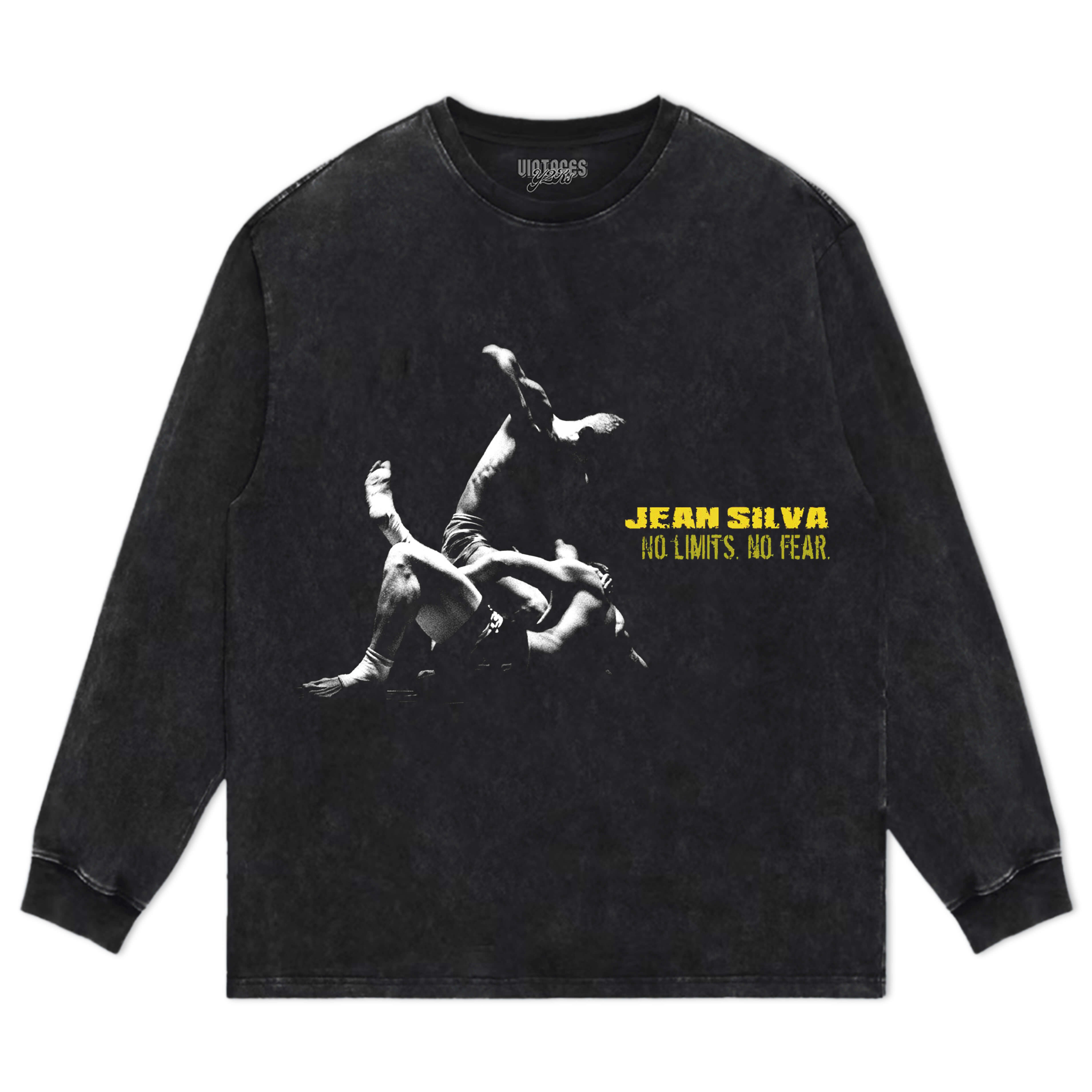 JEAN SILVA; NO LIMITS. NO FEAR TEE & LS & HOODIE