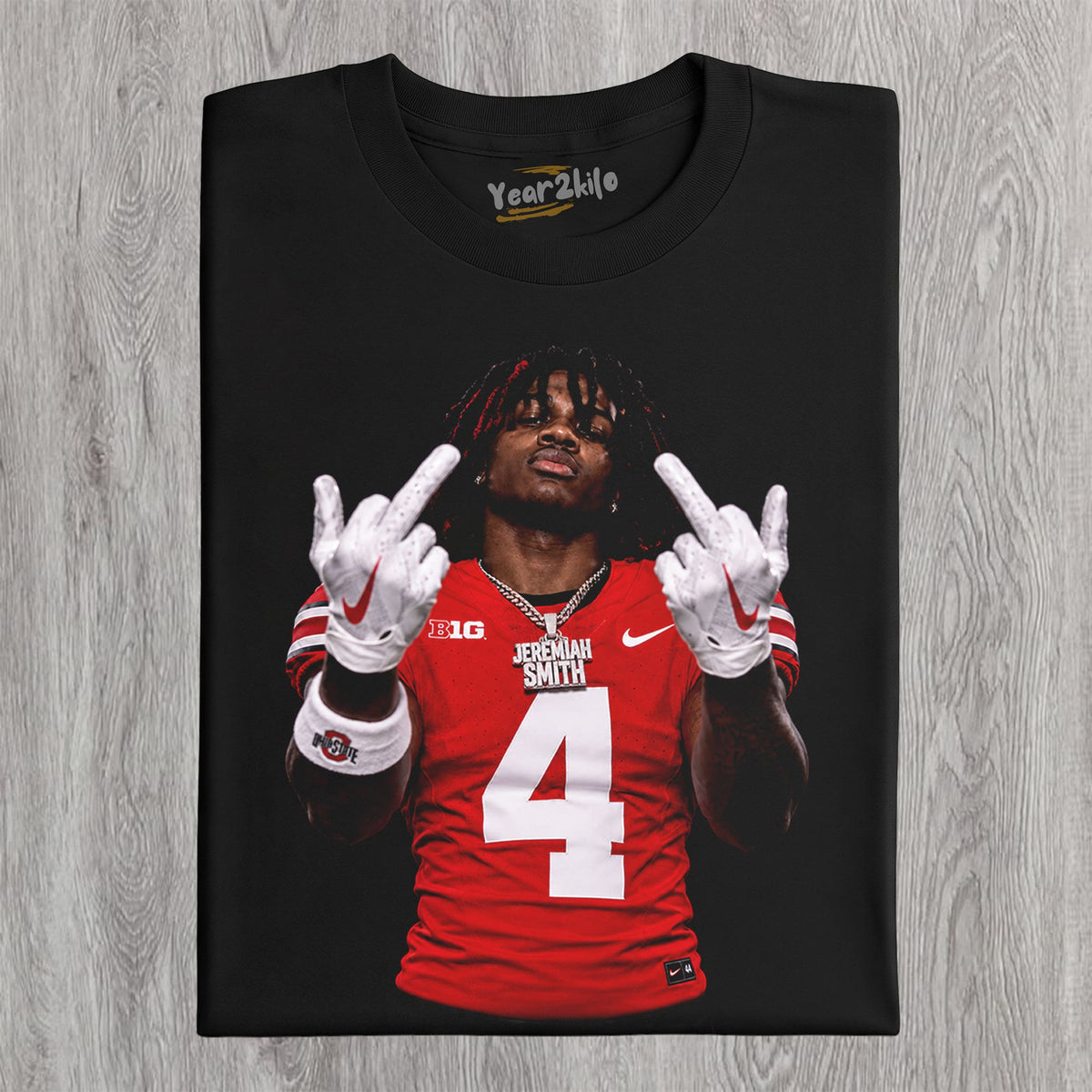 JEREMIAH SMITH - MIDDLE FINGER TANK TOP & TEE & LONG SLEEVE & LAYERED LS & HOODIE