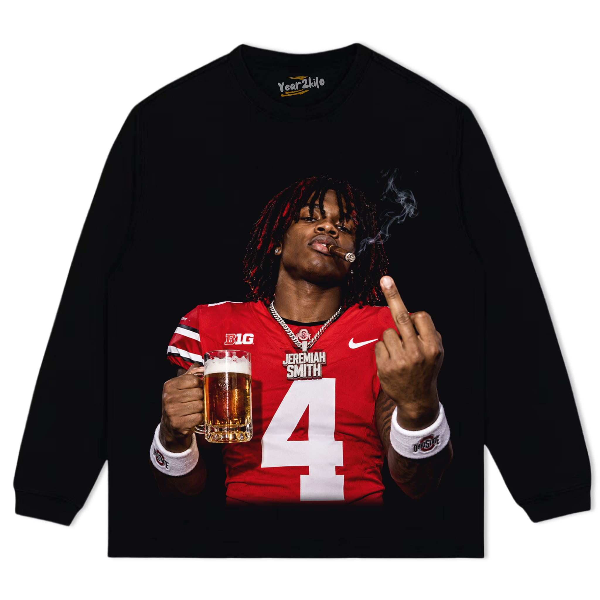 JEREMIAH SMITH - SMOKING TANK TOP & TEE & LONG SLEEVE & LAYERED LS & HOODIE