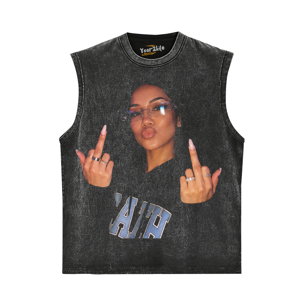 JHENÉ AIKO - MIDDLE FINGER TANK TOP & TEE & LONG SLEEVE & LAYERED LS & HOODIE