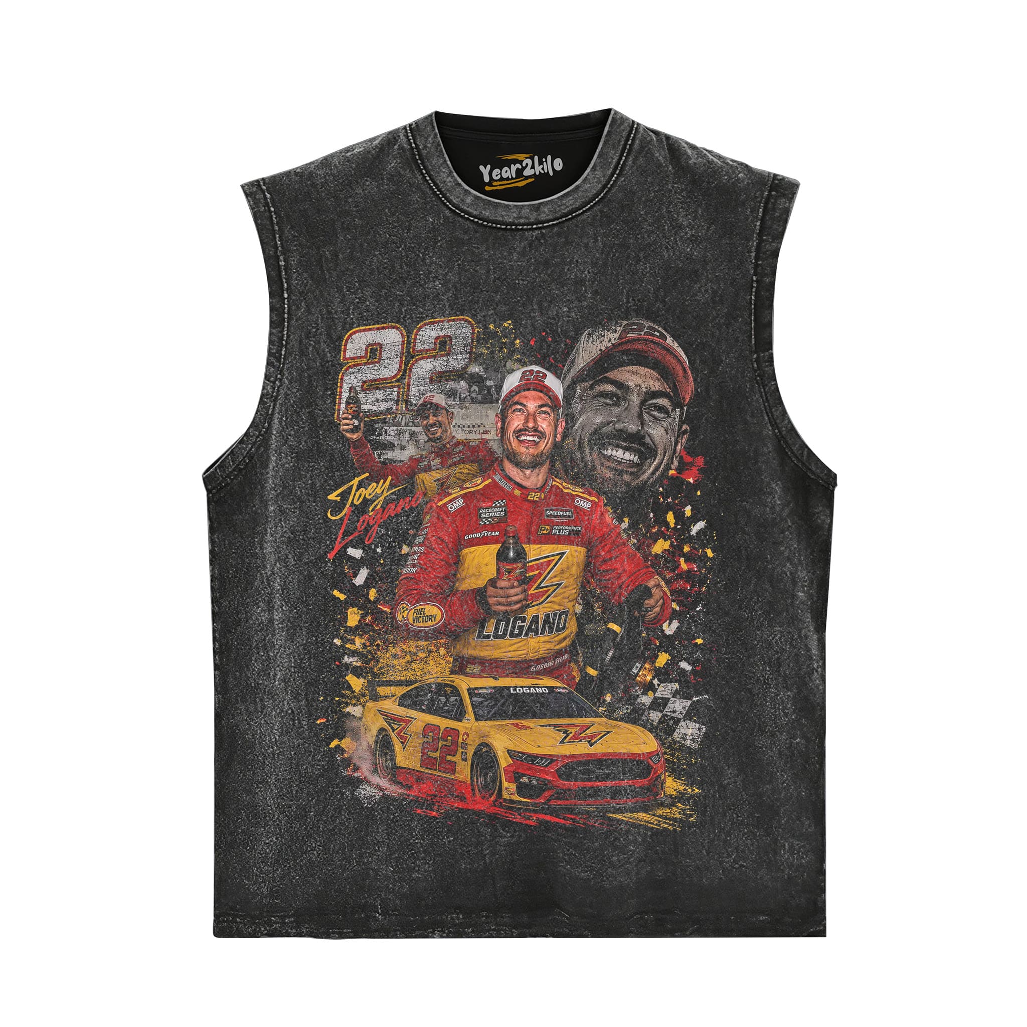 JOEY LOGANO 2026 V1 TANK TOP & TEE & LONG SLEEVE & LAYERED LS & HOODIE