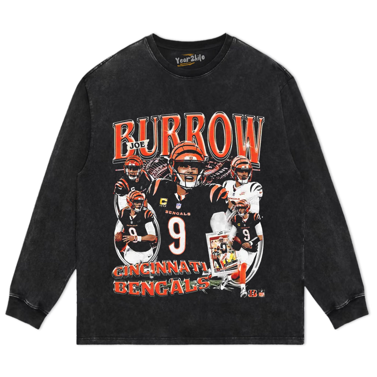 JOE BURROW TANK TOP & TEE & LONG SLEEVE & LAYERED LS & HOODIE