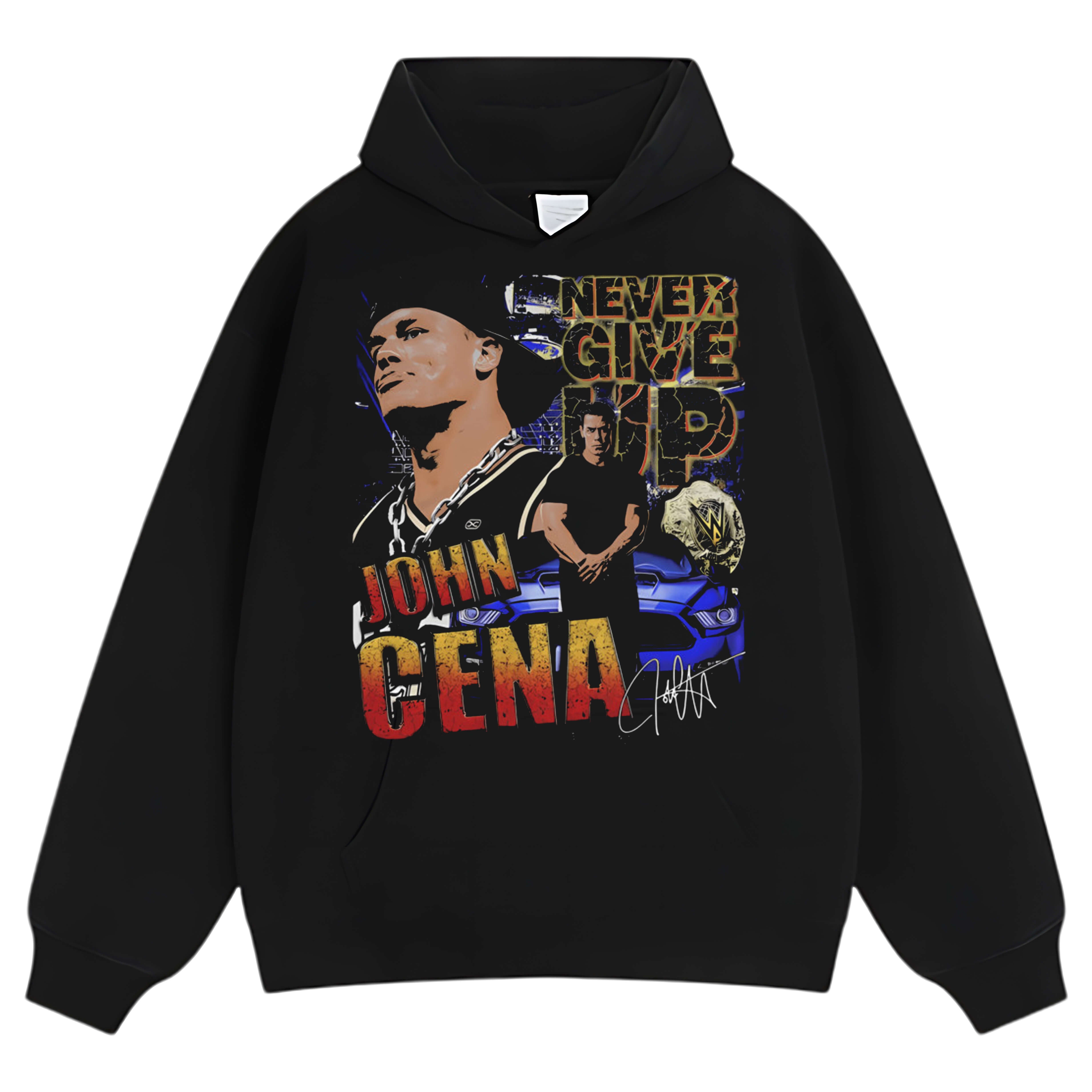 JOHN CENA NEVER GIVE UP TEE & LS & HOODIE