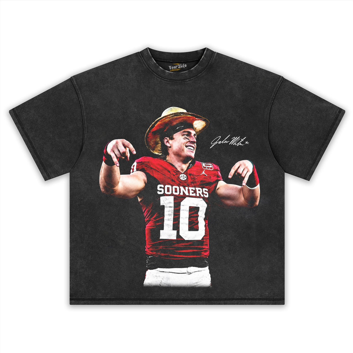JOHN MATEER - HORNS DOWN TANK TOP & TEE & LONG SLEEVE & LAYERED LS & HOODIE