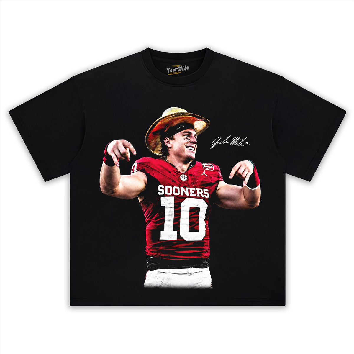 JOHN MATEER - HORNS DOWN TANK TOP & TEE & LONG SLEEVE & LAYERED LS & HOODIE