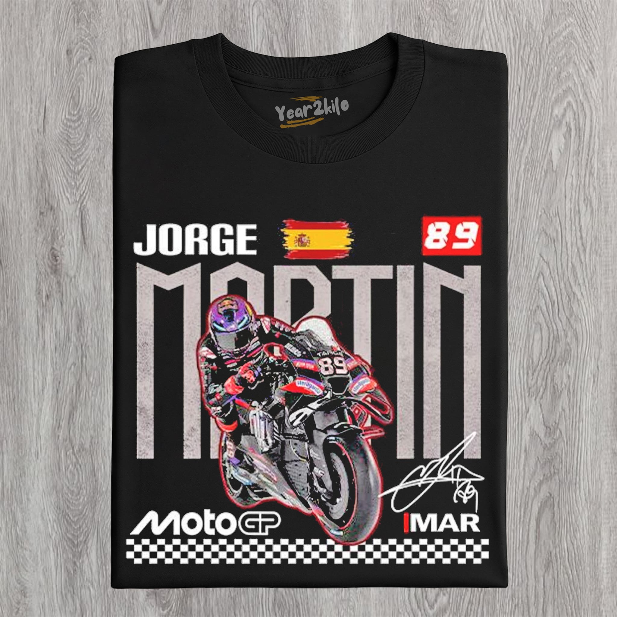 JORGE MARTÍN V1 TANK TOP & TEE & LONG SLEEVE & LAYERED LS & HOODIE