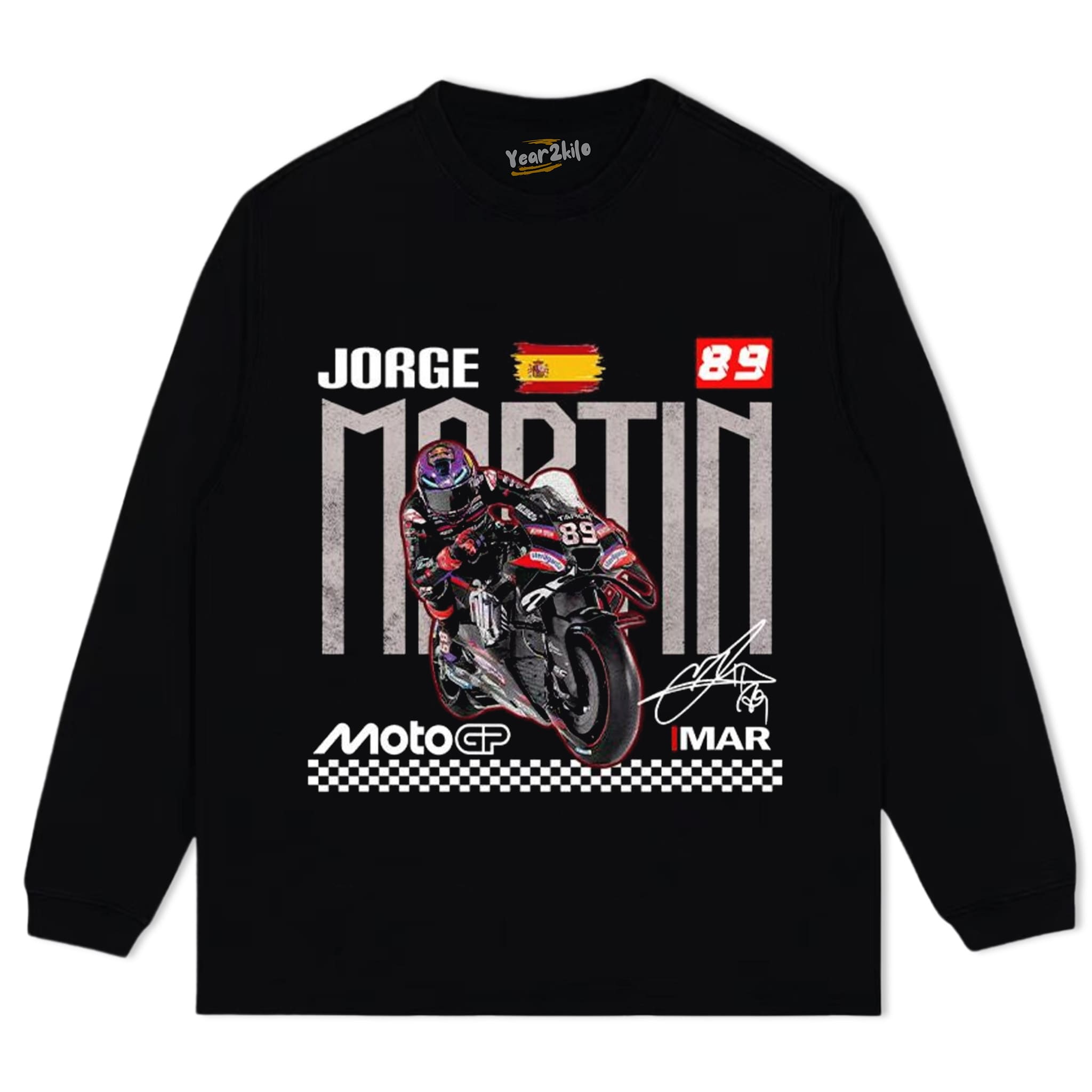 JORGE MARTÍN V1 TANK TOP & TEE & LONG SLEEVE & LAYERED LS & HOODIE