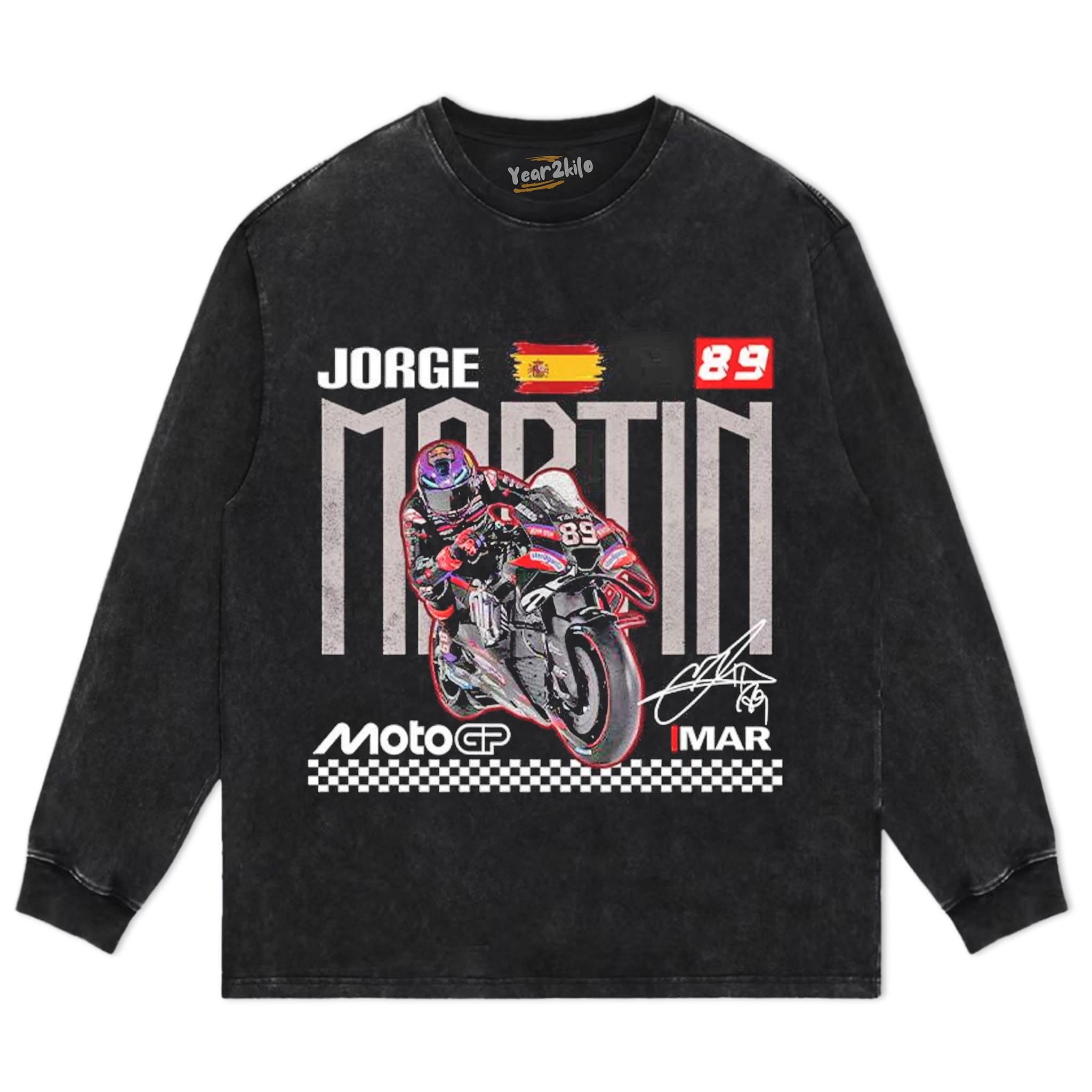 JORGE MARTÍN V1 TANK TOP & TEE & LONG SLEEVE & LAYERED LS & HOODIE