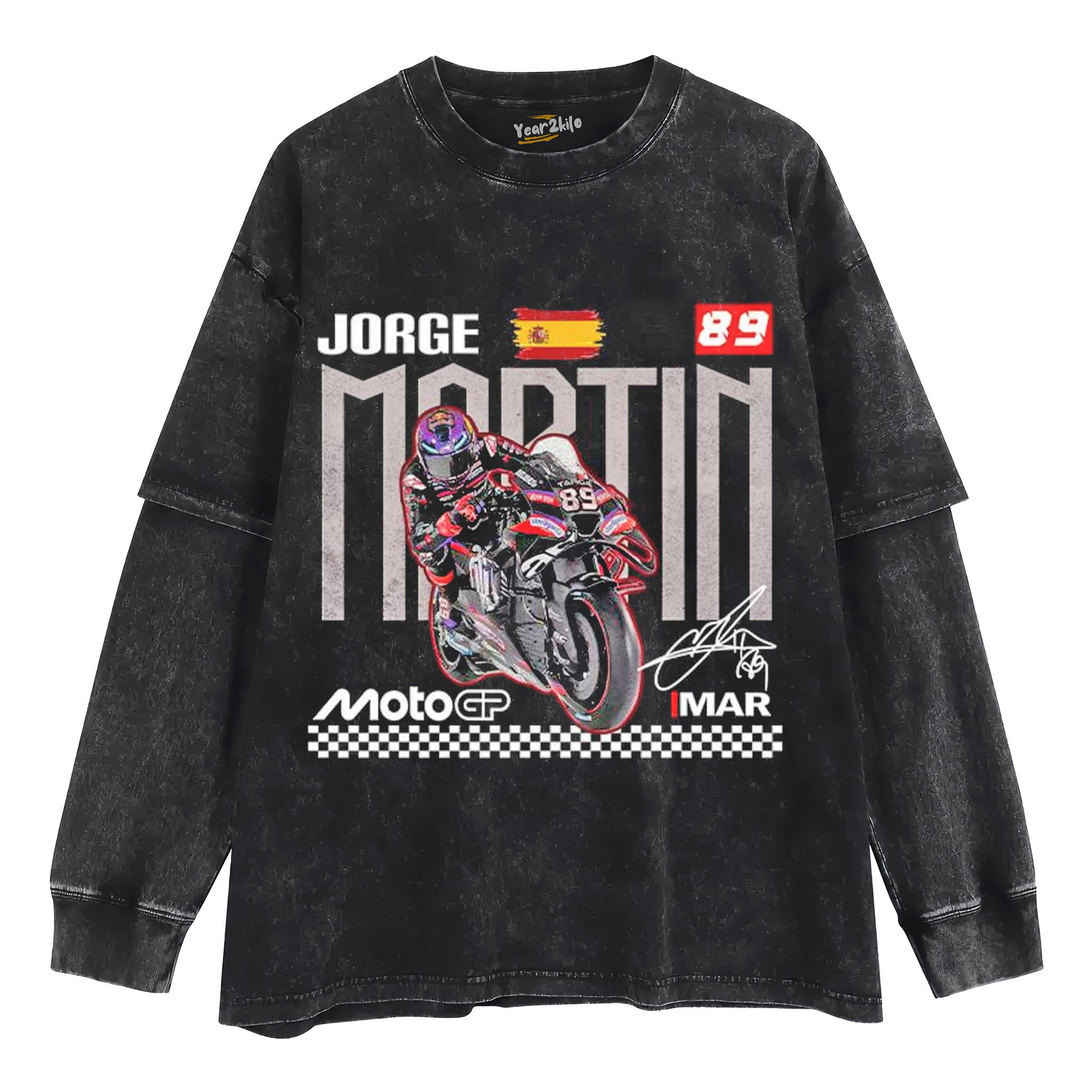 JORGE MARTÍN V1 TANK TOP & TEE & LONG SLEEVE & LAYERED LS & HOODIE
