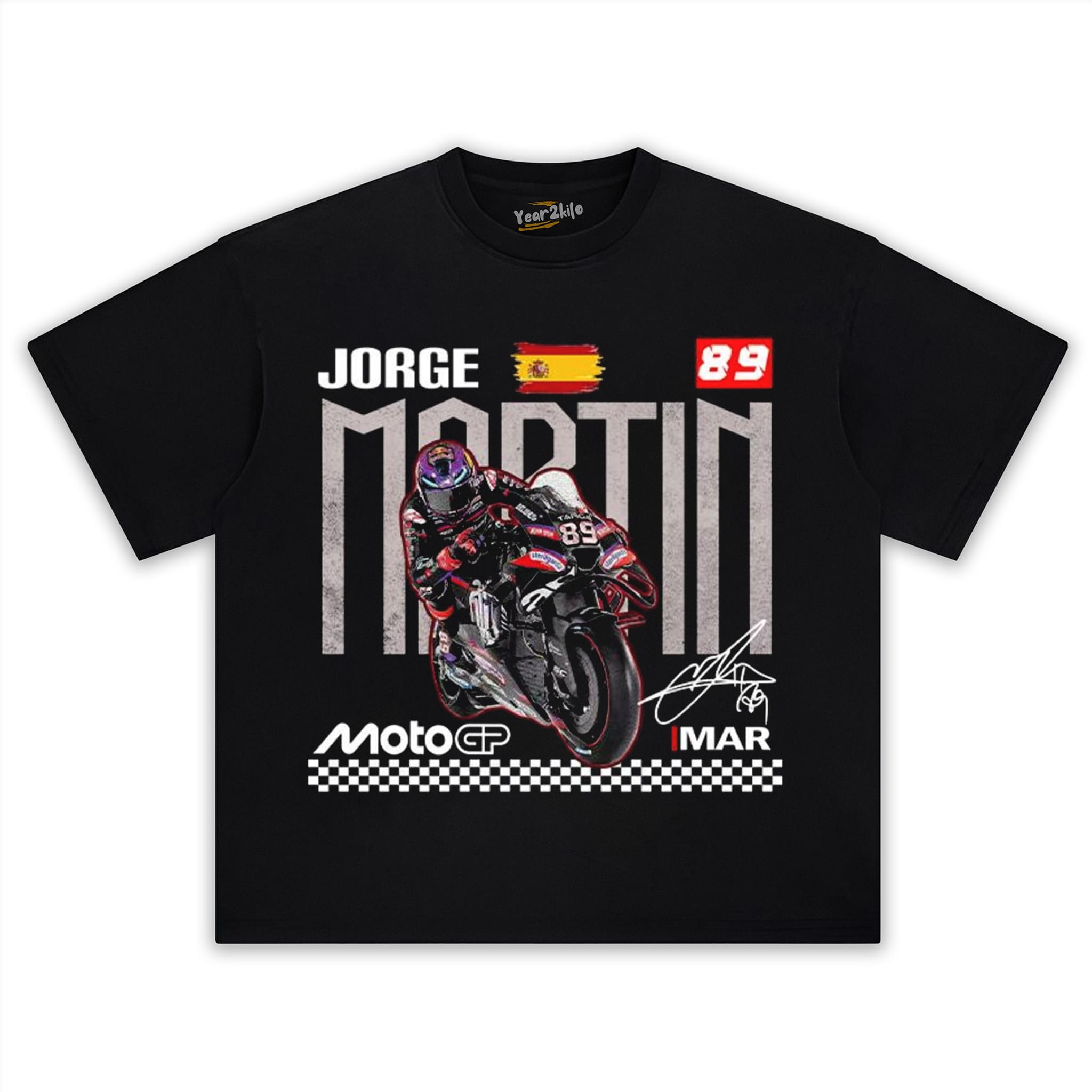 JORGE MARTÍN V1 TANK TOP & TEE & LONG SLEEVE & LAYERED LS & HOODIE