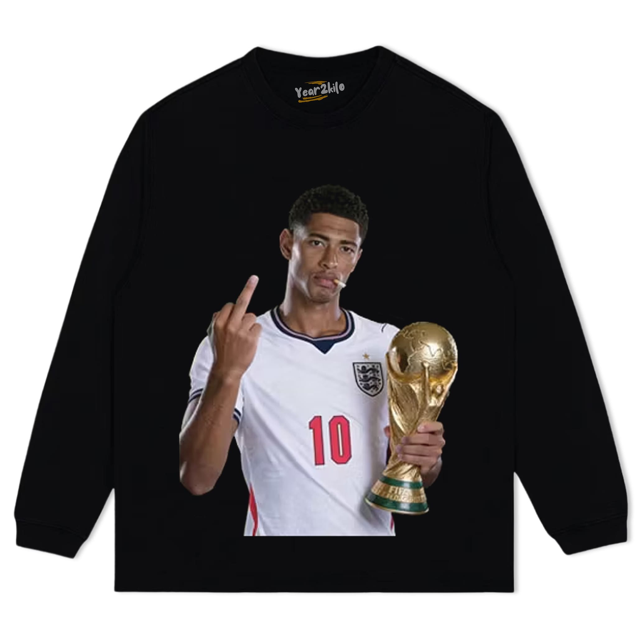 JUDE BELLINGHAM ENGLAND TANK TOP & TEE & LONG SLEEVE & LAYERED LS & HOODIE