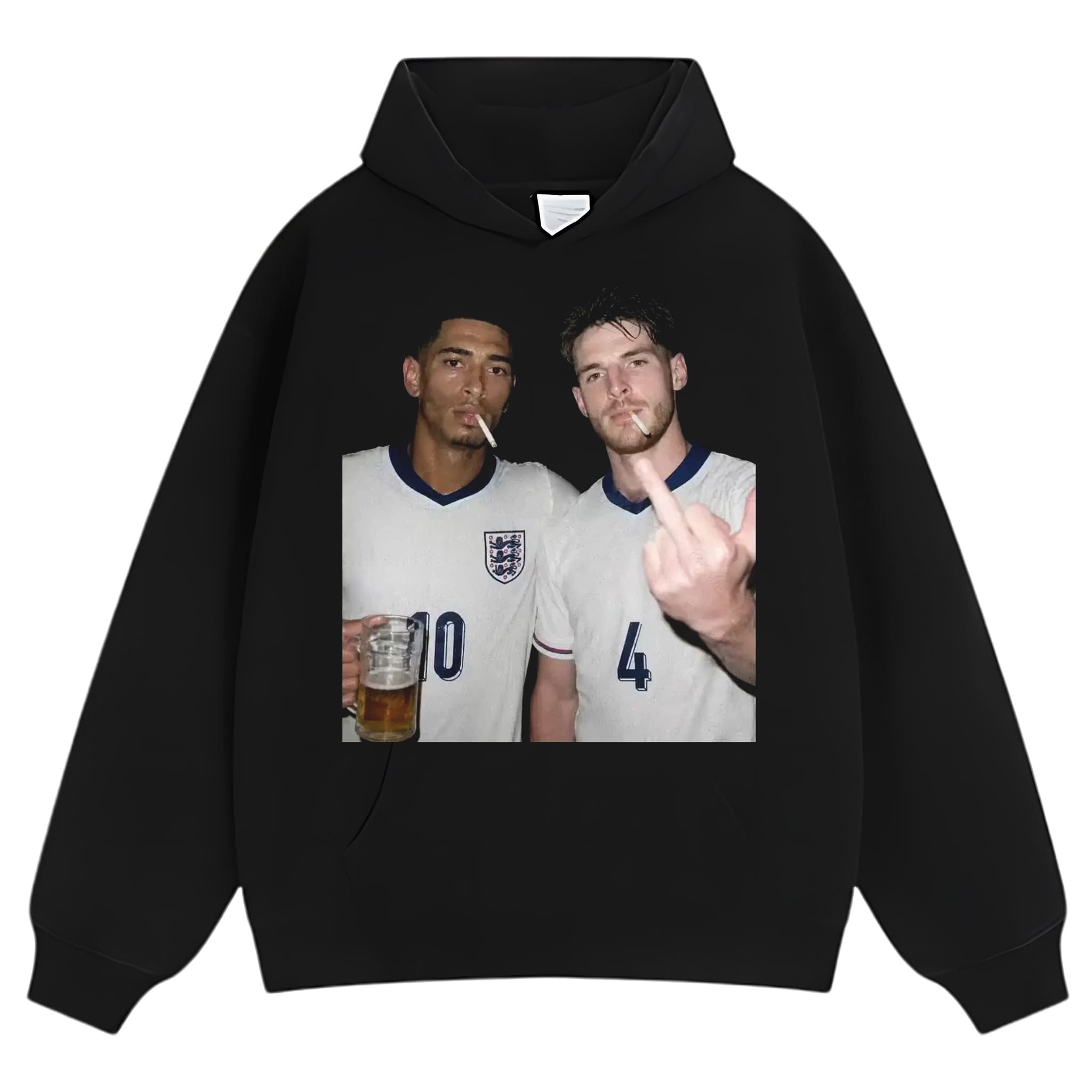 JUDE BELLINGHAM & DECLAN RICE ENGLAND TANK TOP & TEE & LONG SLEEVE & LAYERED LS & HOODIE