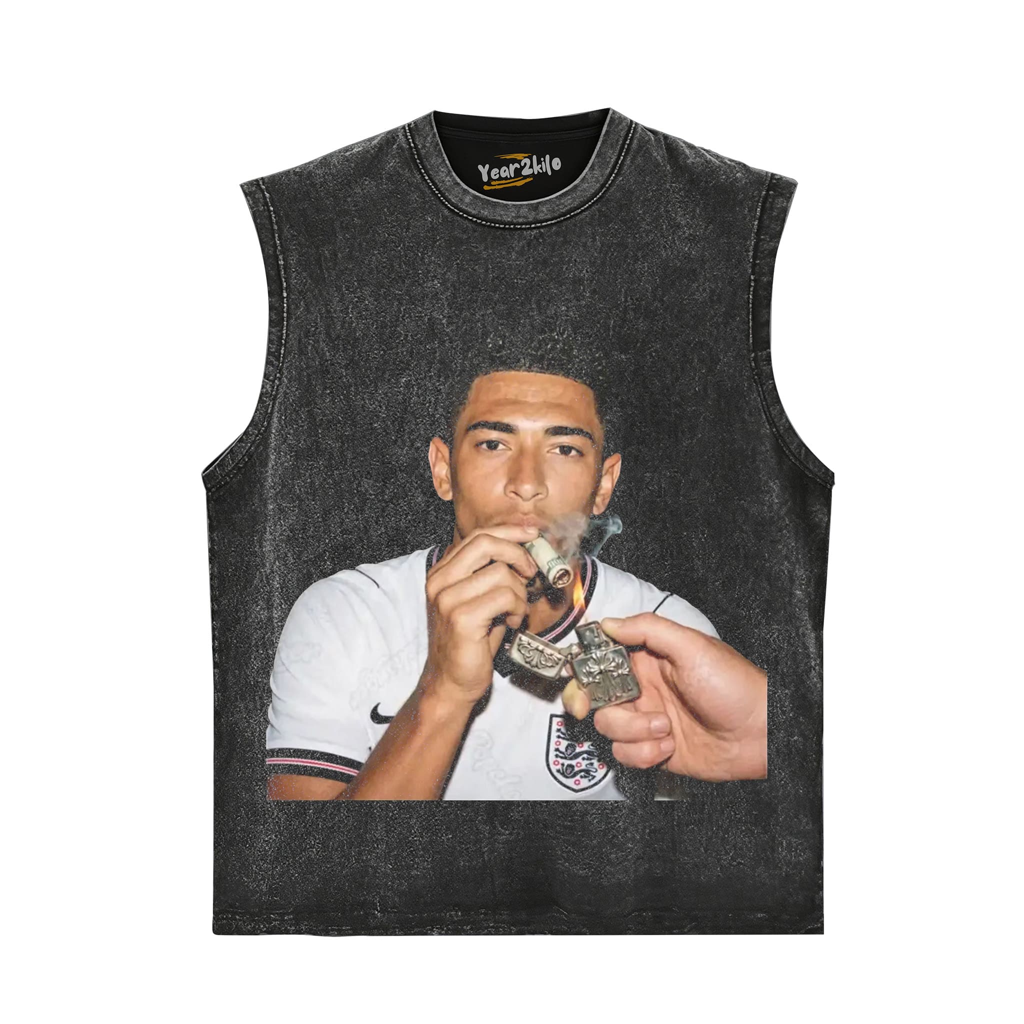 JUDE BELLINGHAM ENGLAND VR TANK TOP & TEE & LONG SLEEVE & LAYERED LS & HOODIE