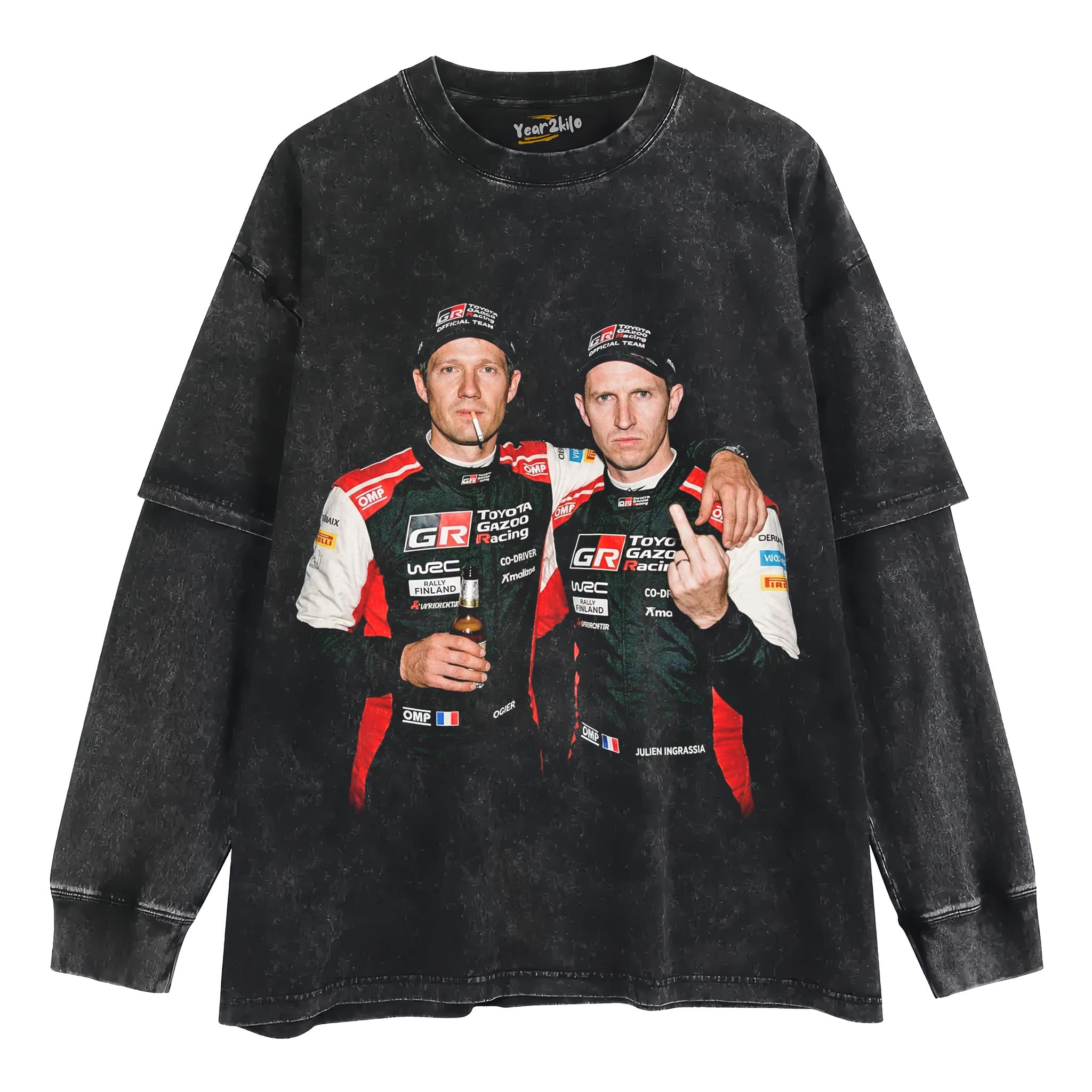 JULIEN INGRASSIA & SÉBASTIEN OGIER|WRC V1 TANK TOP & TEE & LONG SLEEVE & LAYERED LS & HOODIE