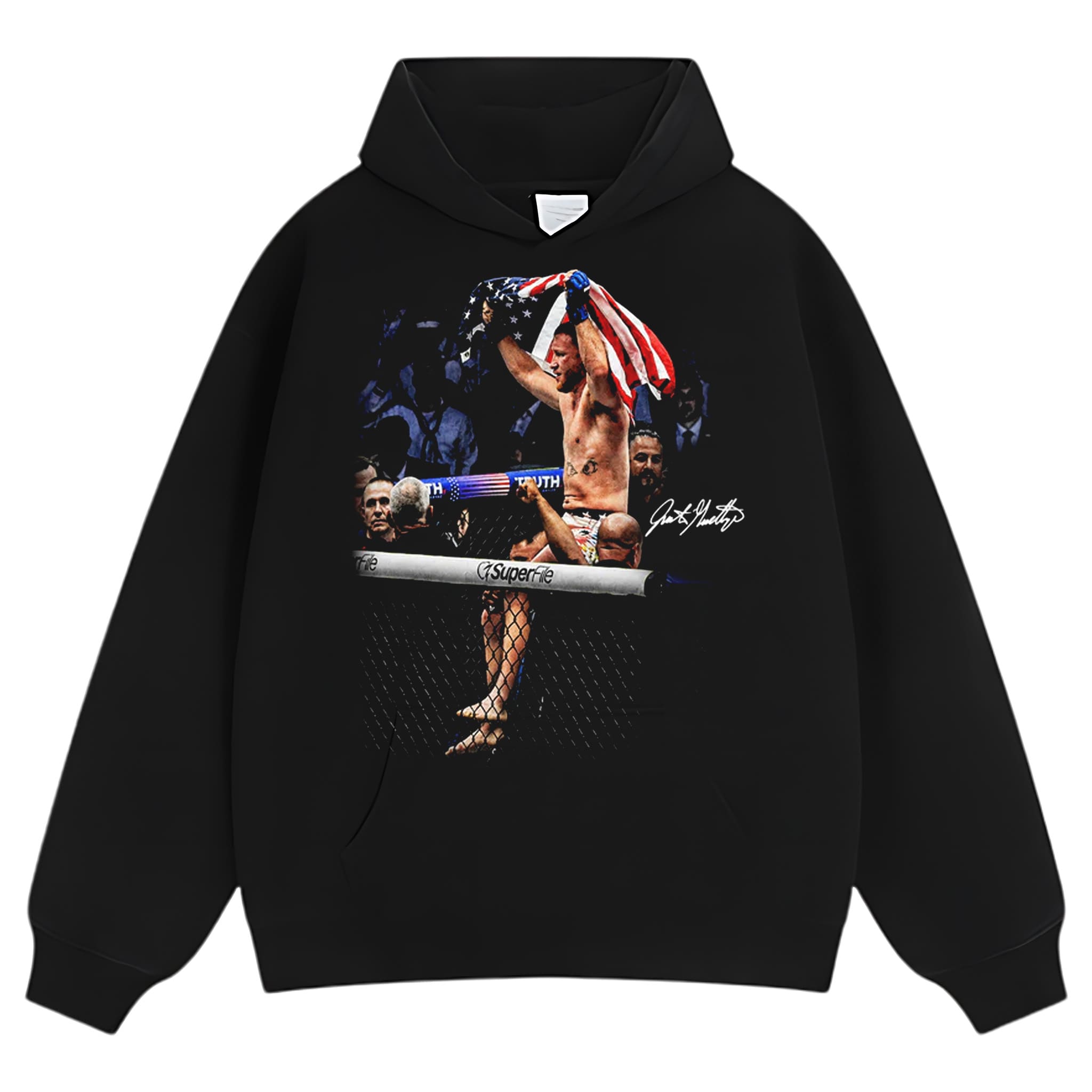 JUSTIN GAETHJE - AMERICAN MADE TANK TOP & TEE & LONG SLEEVE & LAYERED LS & HOODIE