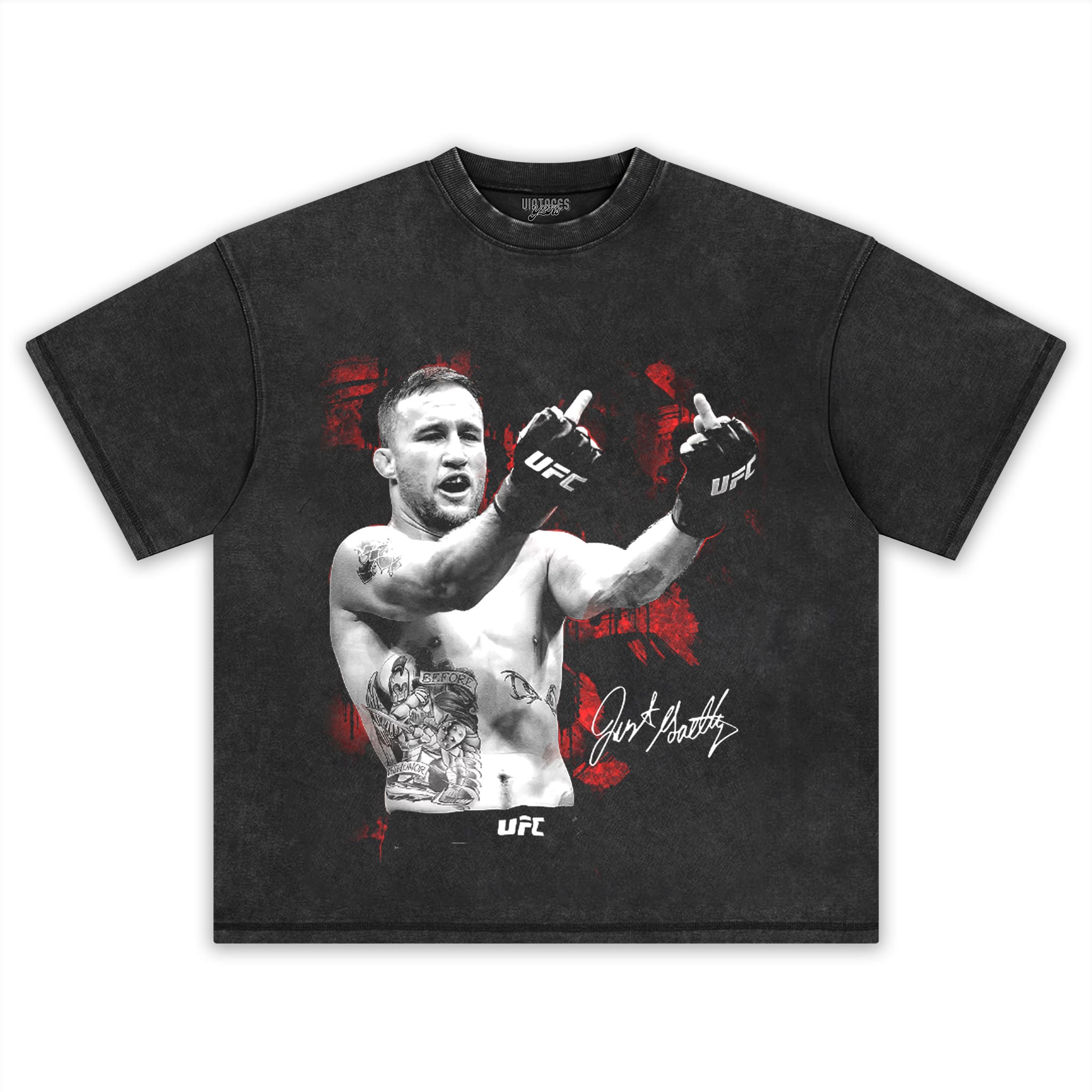 JUSTIN GAETHJE UFC FIGHTER 2026 TANK TOP & TEE & LONG SLEEVE & LAYERED LS & HOODIE