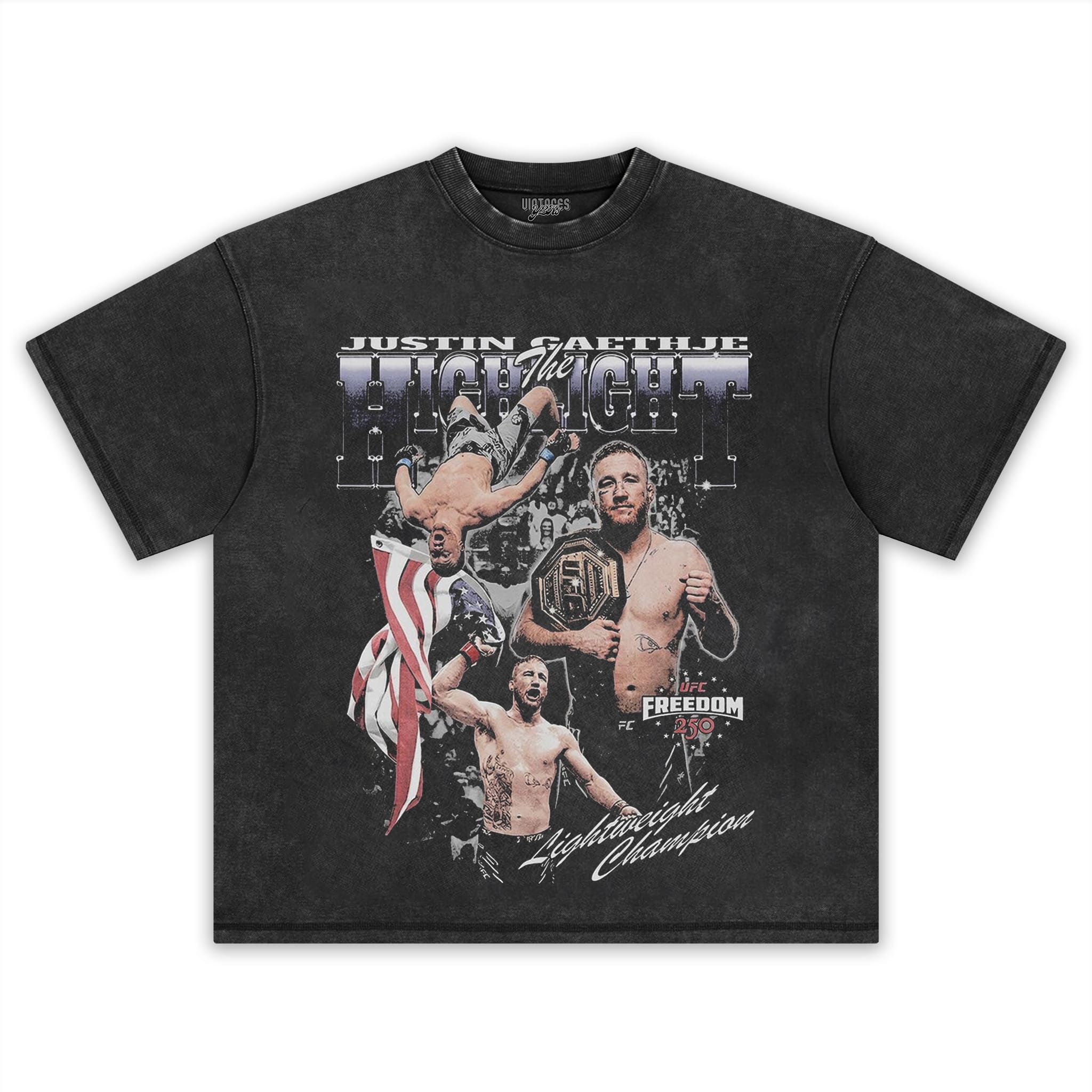 JUSTIN GAETHJE UFC FIGHTER 2026 V3 TANK TOP & TEE & LONG SLEEVE & LAYERED LS & HOODIE