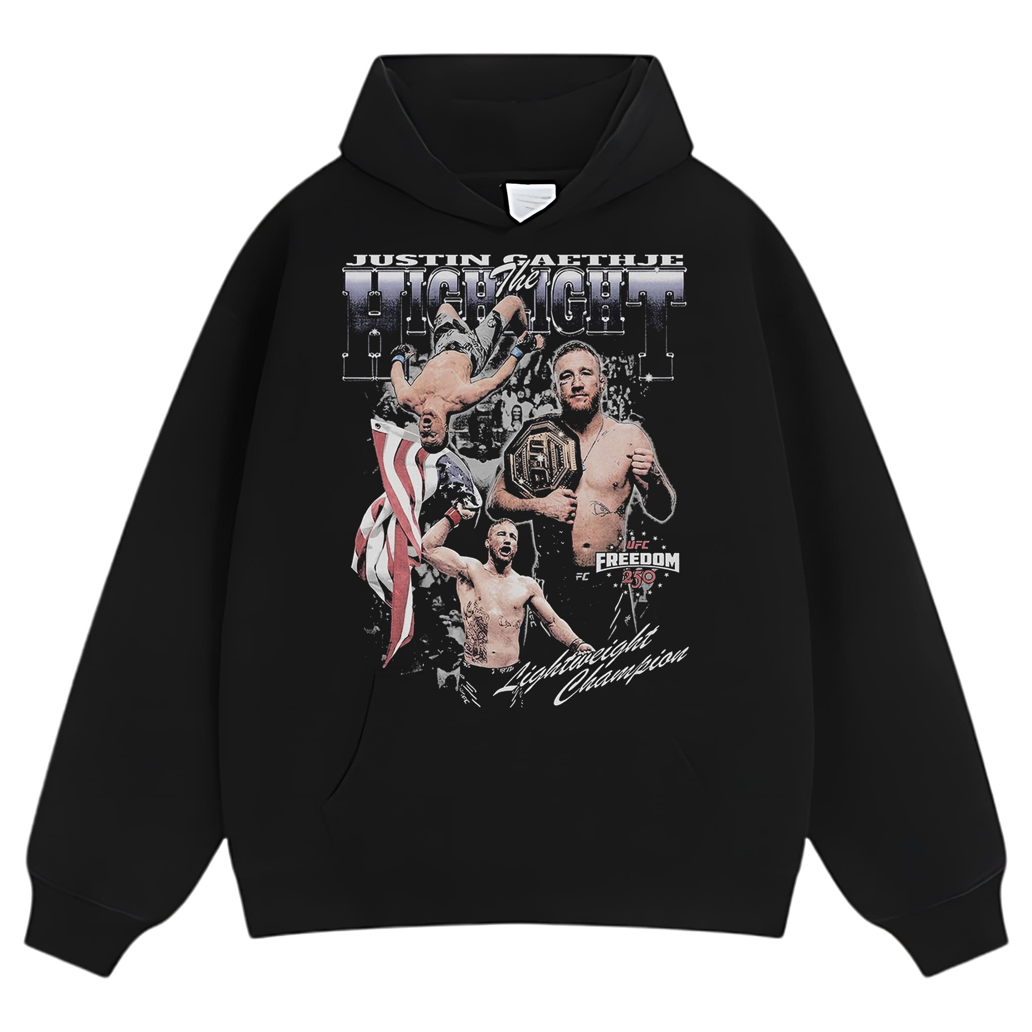 JUSTIN GAETHJE UFC FIGHTER 2026 V3 TANK TOP & TEE & LONG SLEEVE & LAYERED LS & HOODIE