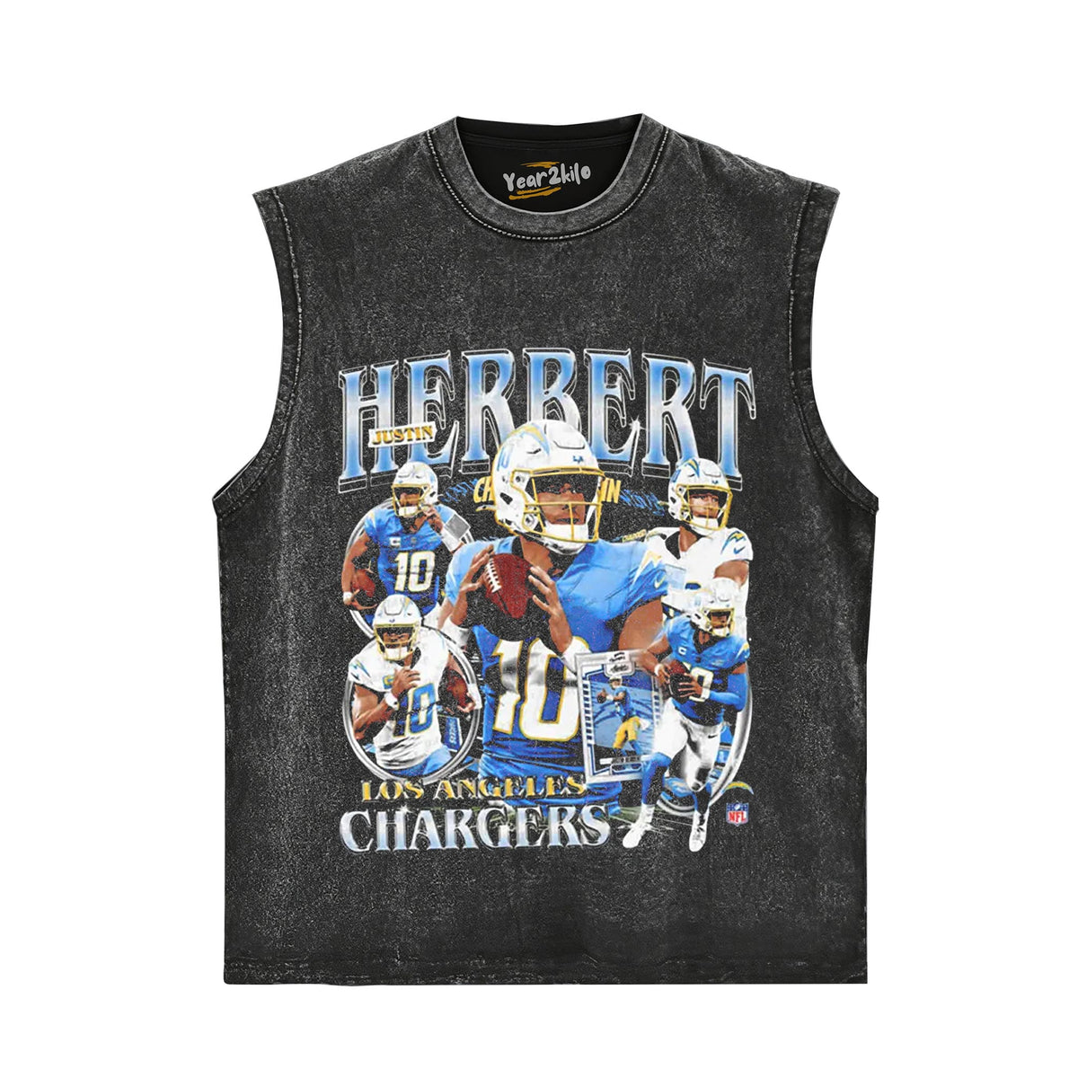 JUSTIN HERBERT TANK TOP & TEE & LONG SLEEVE & LAYERED LS & HOODIE