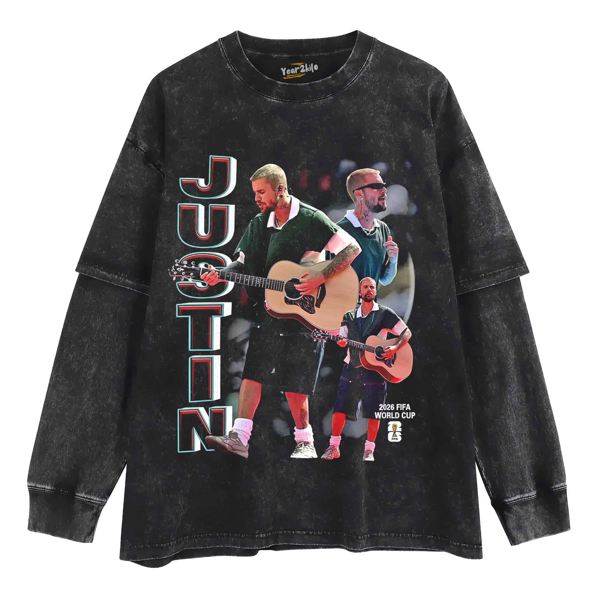 JUSTIN BIEBER 2026 FIFA WORLD CUP V3 TANK TOP & TEE & LONG SLEEVE & LAYERED LS & HOODIE