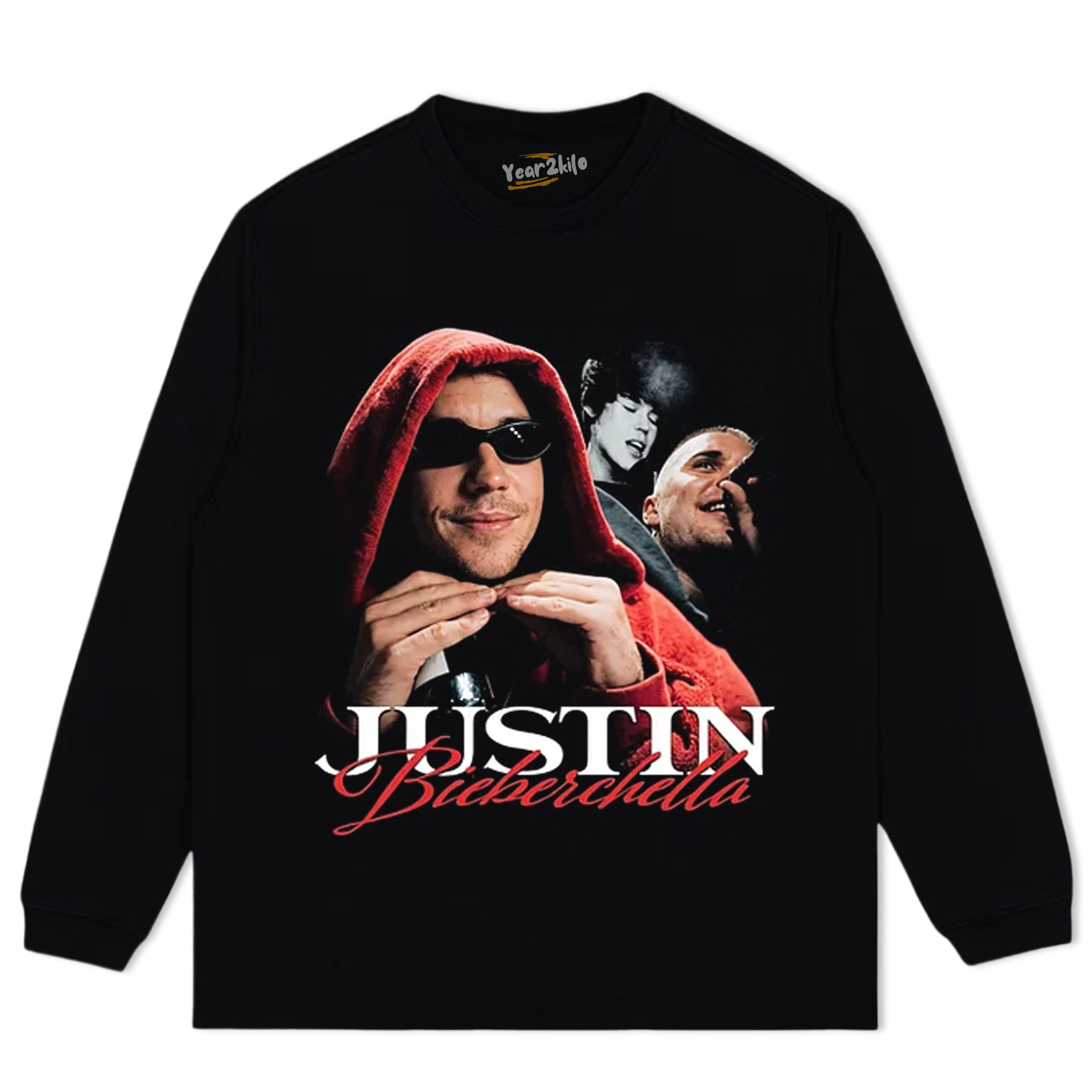 JUSTIN BIEBER BIEBERCHELLA TANK TOP & TEE & LONG SLEEVE & LAYERED LS & HOODIE
