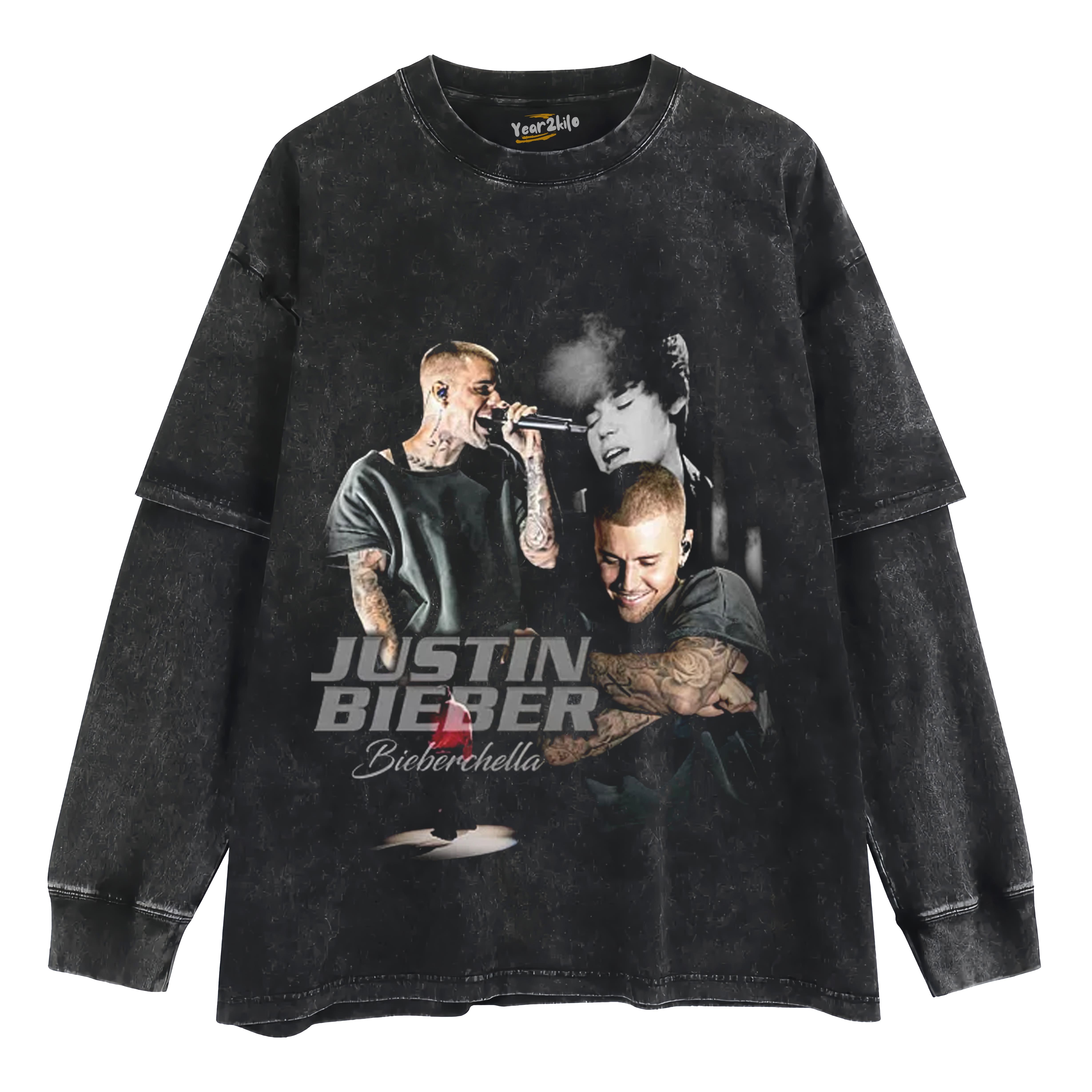 JUSTIN BIEBER BIEBERCHELLA V3 TANK TOP & TEE & LONG SLEEVE & LAYERED LS & HOODIE