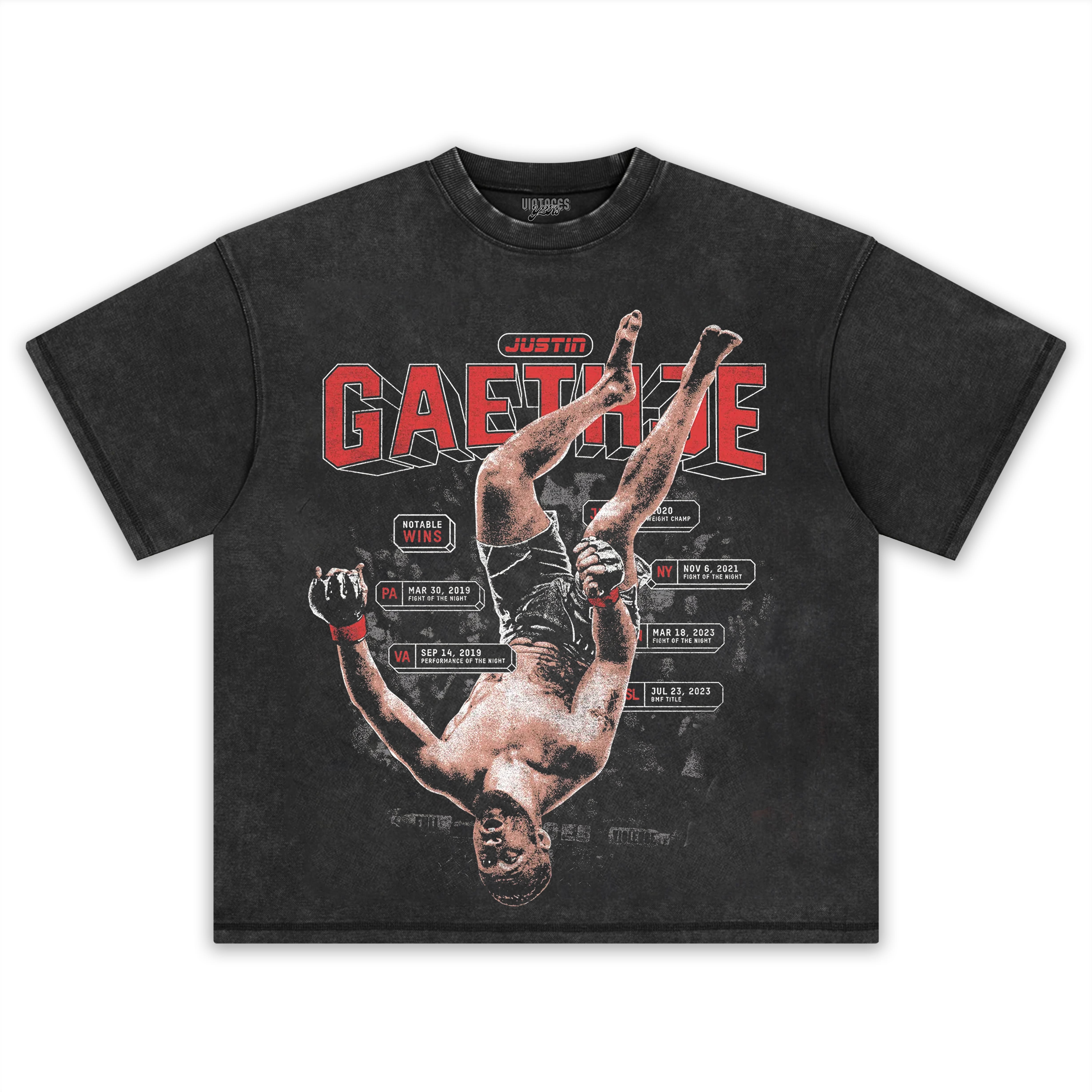 JUSTIN GAETHJE - COLLISION AHEAD TEE & LS & HOODIE