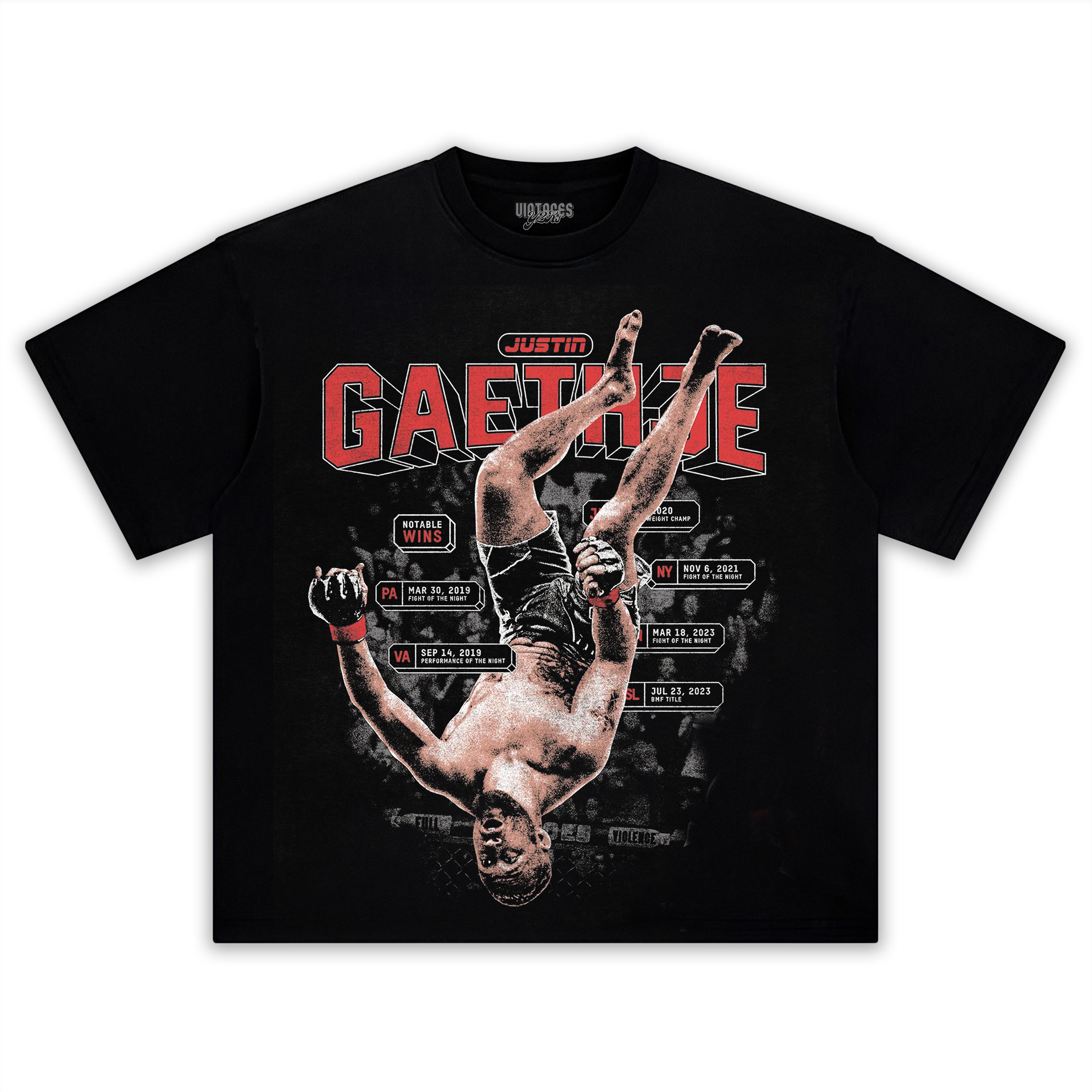 JUSTIN GAETHJE - COLLISION AHEAD TEE & LS & HOODIE
