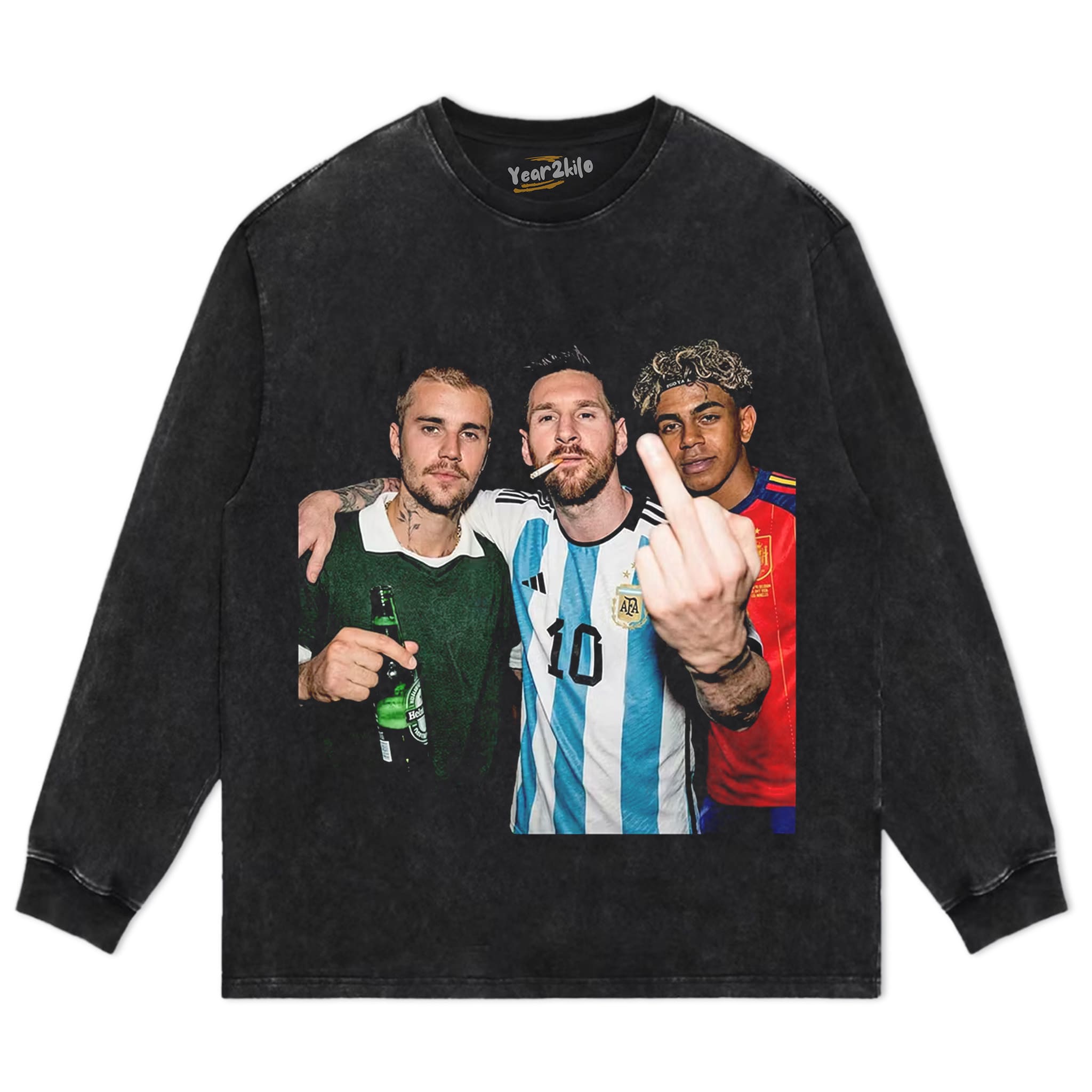 JUSTIN BIEBER & MESSI & YAMAL 2026 TANK TOP & TEE & LONG SLEEVE & LAYERED LS & HOODIE