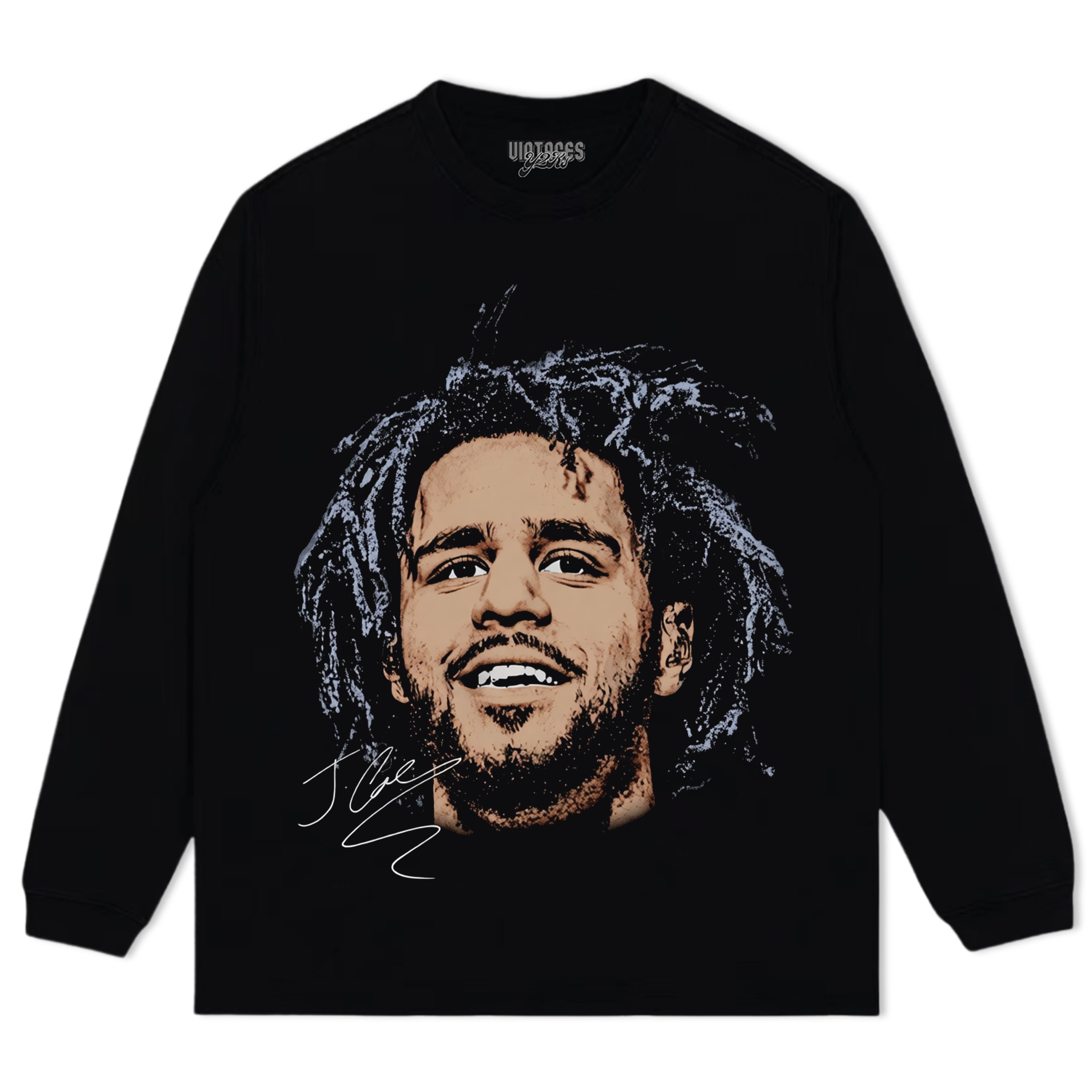J COLE BIG FACE TEE & LS & HOODIE