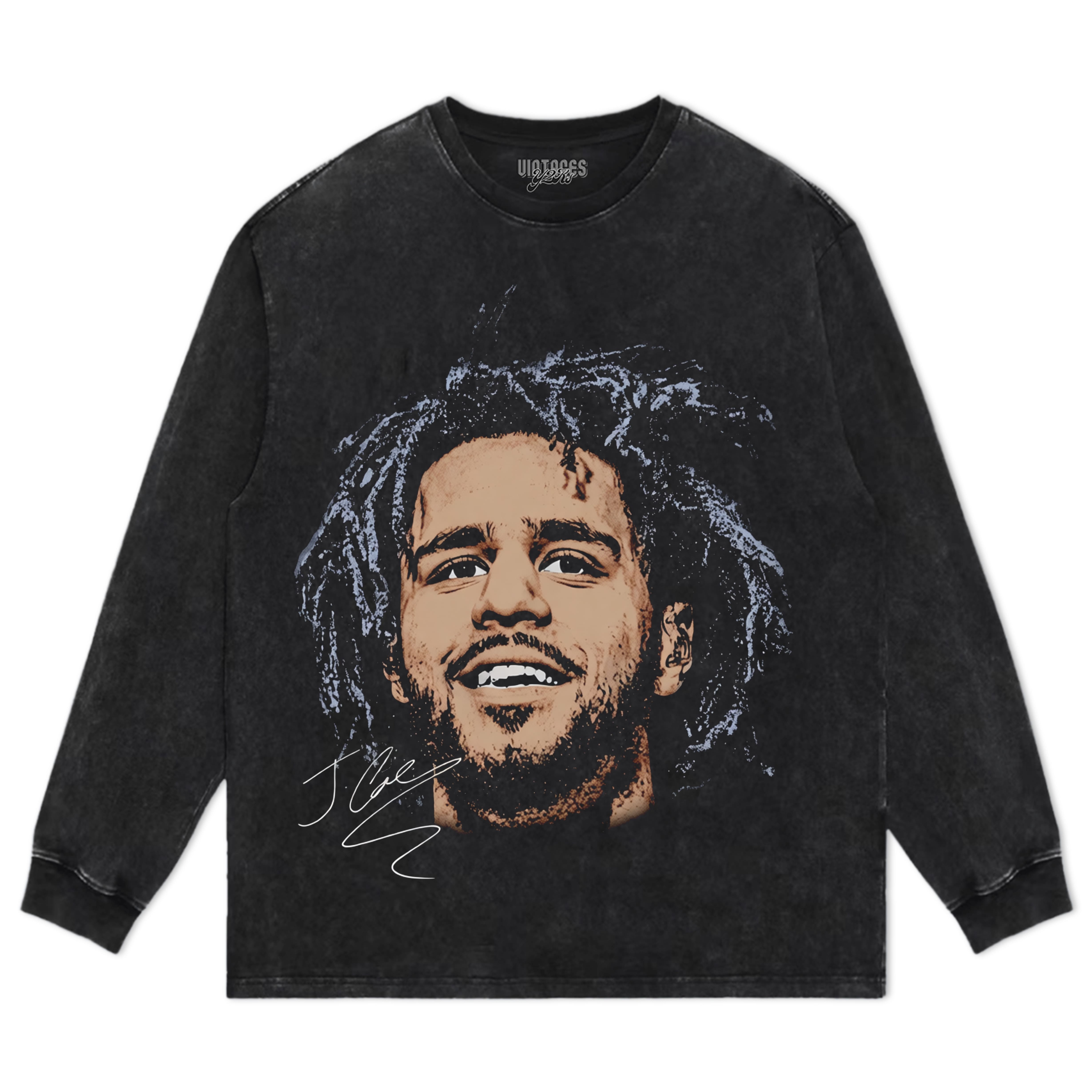J COLE BIG FACE TEE & LS & HOODIE