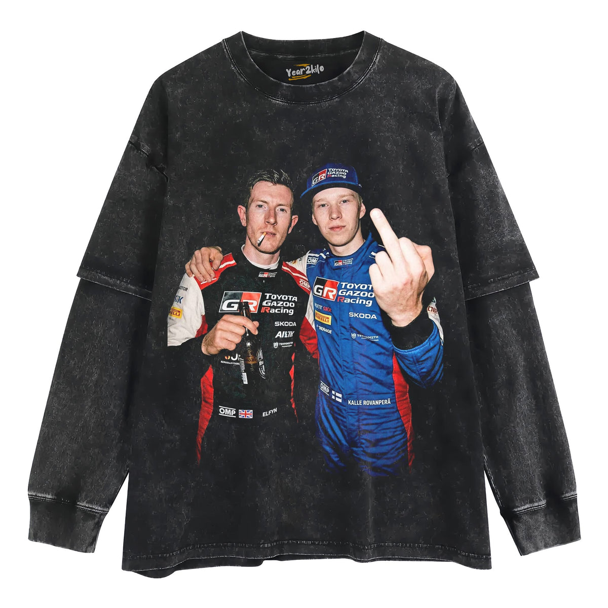 KALLE ROVANPERÄ & ELFYN EVANS 2026 SECTO RALLY FINLAND|WRC V1 TANK TOP & TEE & LONG SLEEVE & LAYERED LS & HOODIE