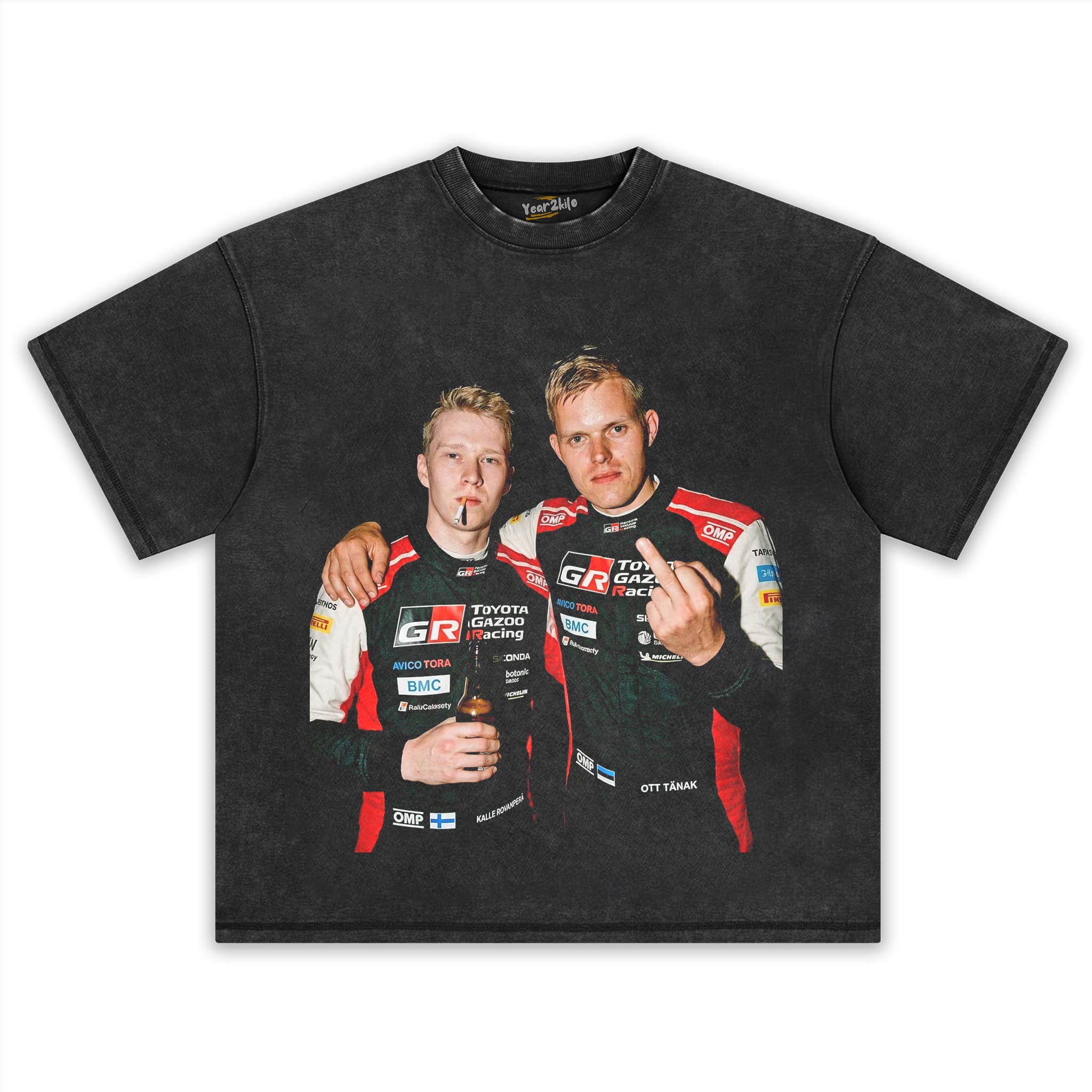 KALLE ROVANPERÄ & OTT TÄNAK丨WRC TANK TOP & TEE & LONG SLEEVE & LAYERED LS & HOODIE