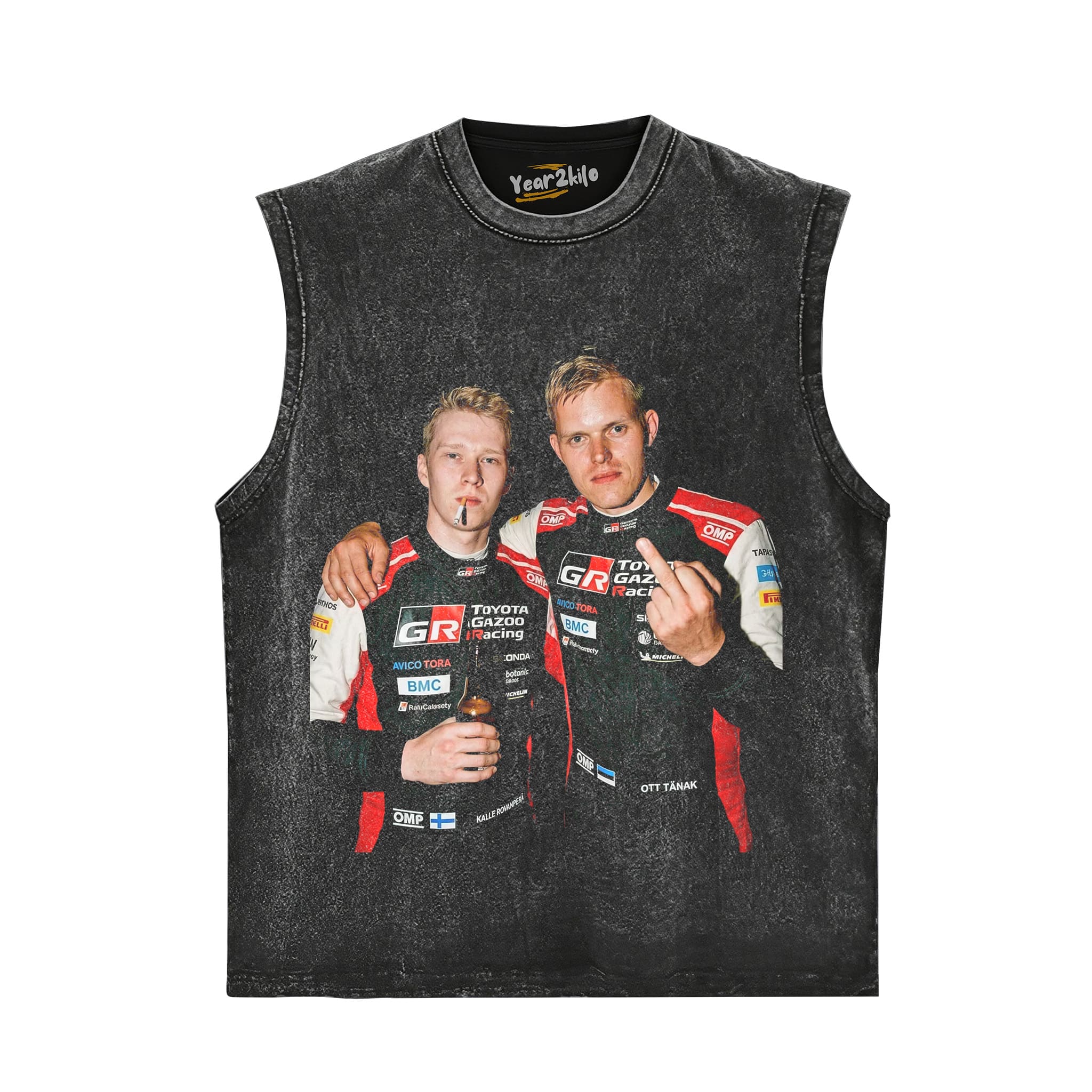 KALLE ROVANPERÄ & OTT TÄNAK丨WRC TANK TOP & TEE & LONG SLEEVE & LAYERED LS & HOODIE