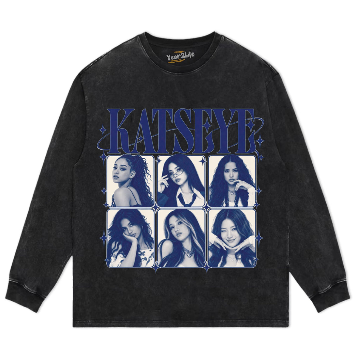KATSEYE MEMBERS VINTAGE 90S BOOTLEG RETRO POP MUSIC TANK TOP & TEE & LONG SLEEVE & LAYERED LS & HOODIE