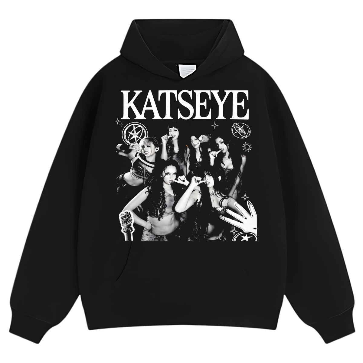 KATSEYE MUSIC BAND V2 TANK TOP & TEE & LONG SLEEVE & LAYERED LS & HOODIE