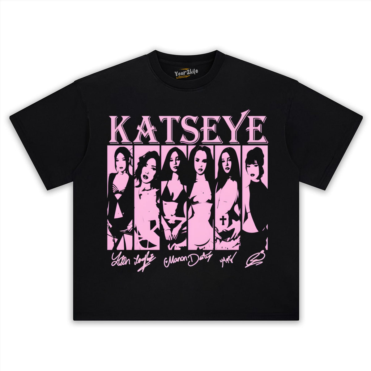 KATSEYE MUSIC BAND V3 TANK TOP & TEE & LONG SLEEVE & LAYERED LS & HOODIE