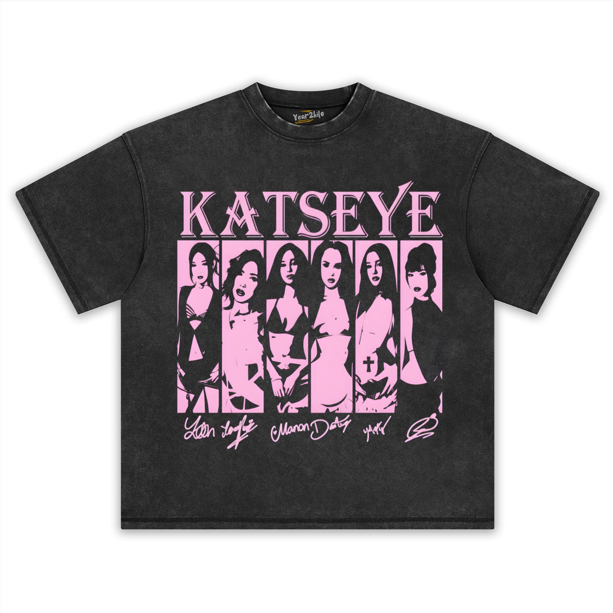 KATSEYE MUSIC BAND V3 TANK TOP & TEE & LONG SLEEVE & LAYERED LS & HOODIE