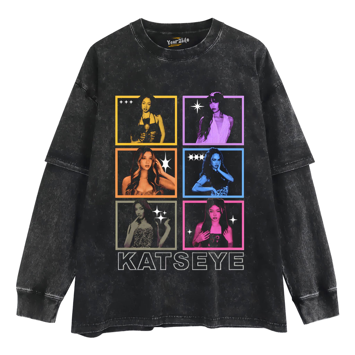 KATSEYE MUSIC BAND V4 TANK TOP & TEE & LONG SLEEVE & LAYERED LS & HOODIE