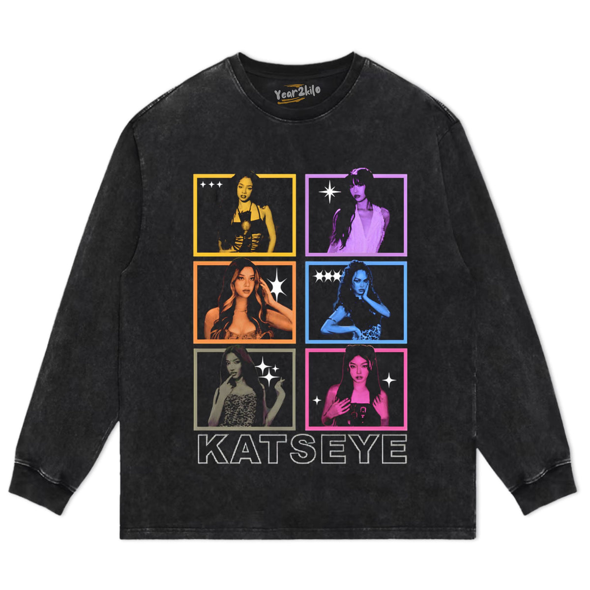KATSEYE MUSIC BAND V4 TANK TOP & TEE & LONG SLEEVE & LAYERED LS & HOODIE