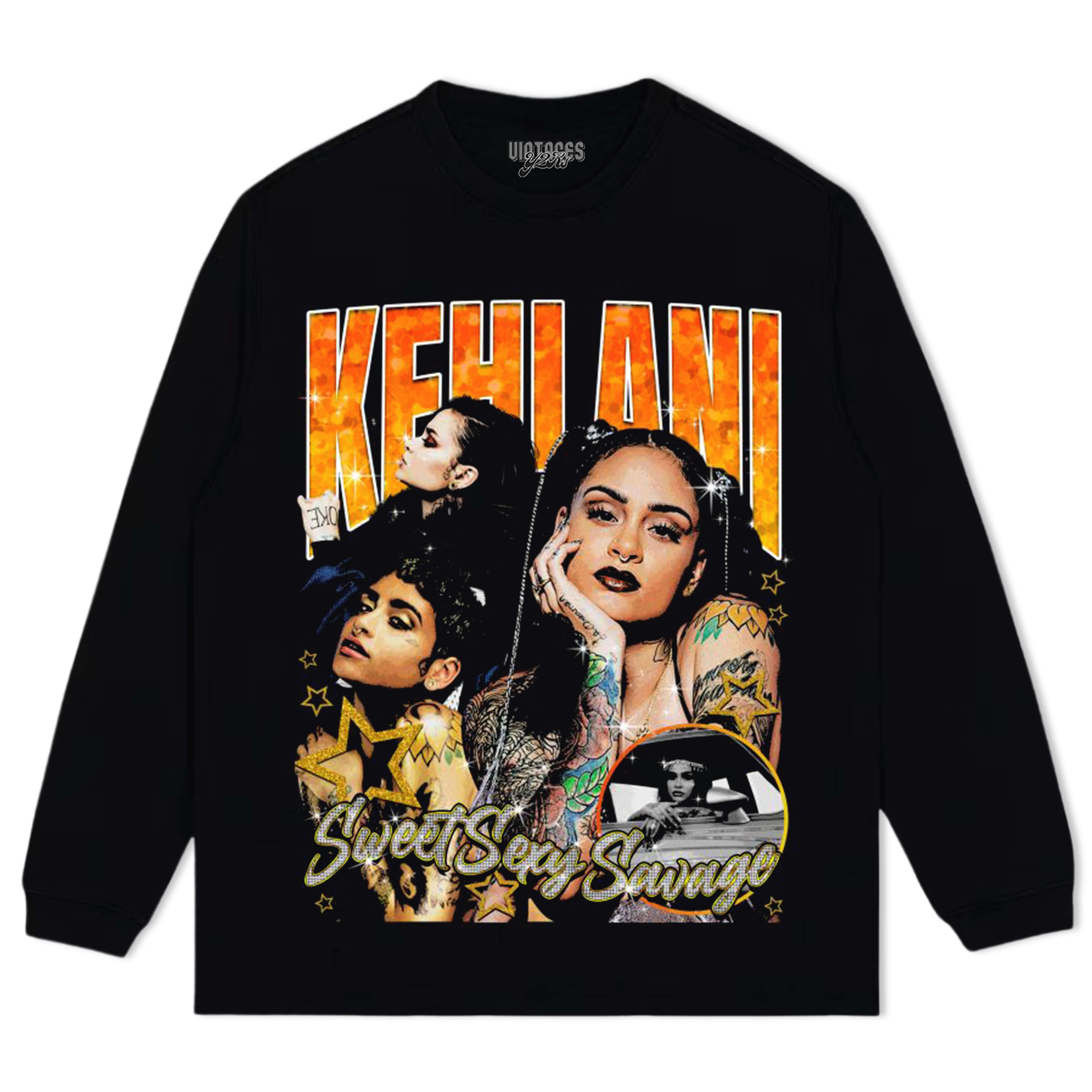 KEHLANI 90S RETRO RAP V4 TEE & LS & HOODIE