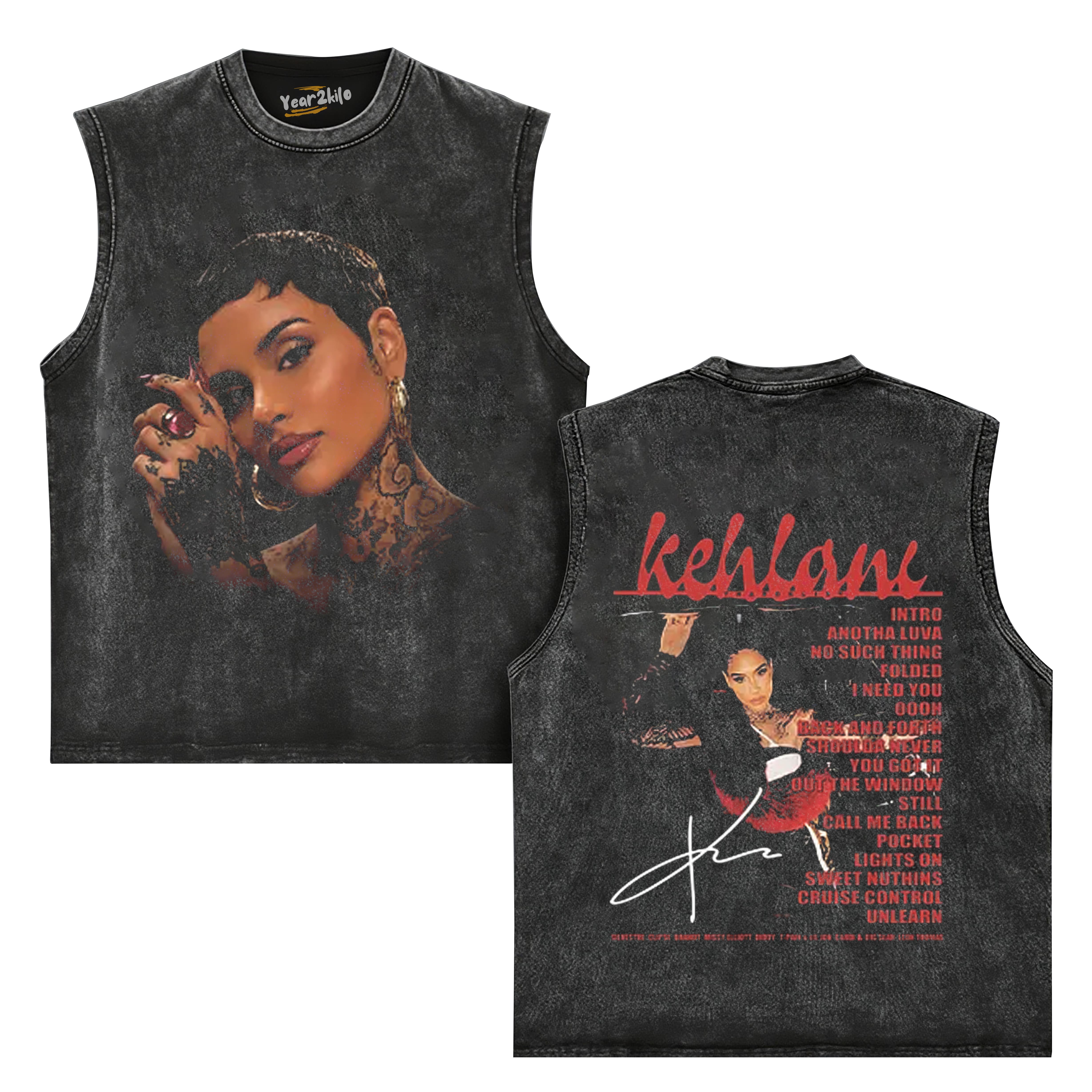 KEHLANI 2026 V2 TANK TOP & TEE & LONG SLEEVE & LAYERED LS & HOODIE