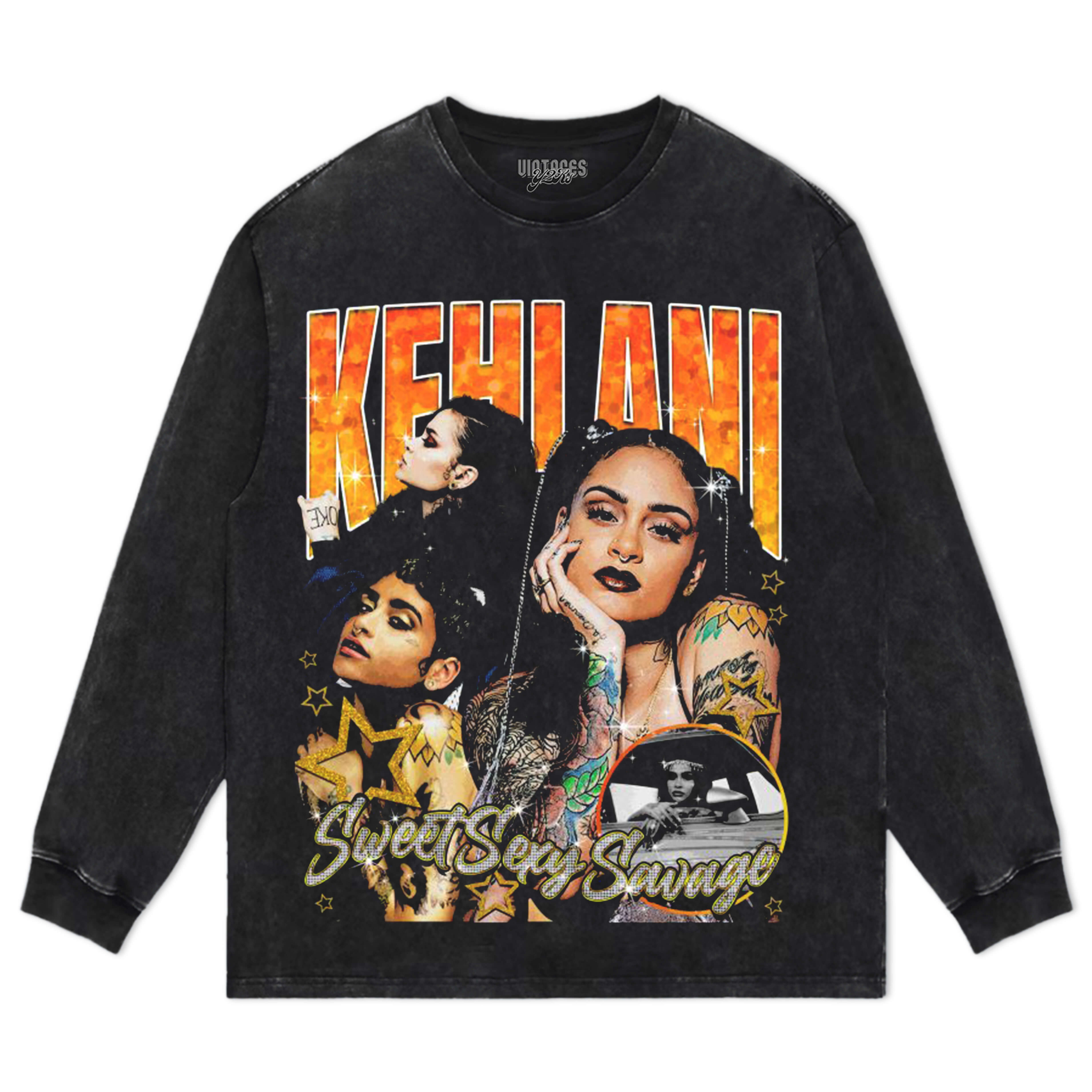 KEHLANI 90S RETRO RAP V4 TEE & LS & HOODIE