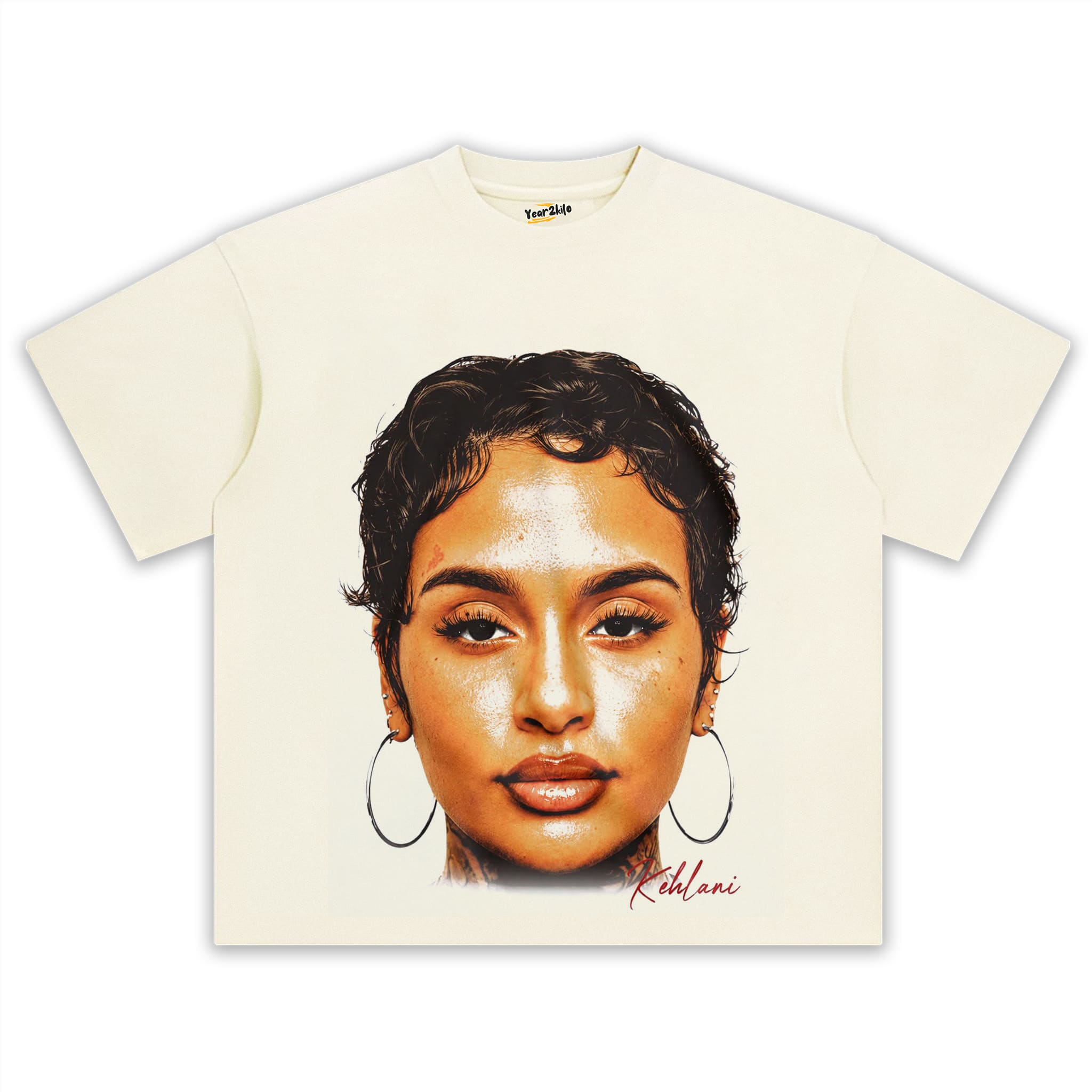 KEHLANI BIG FACE TANK TOP & TEE & LONG SLEEVE & LAYERED LS & HOODIE