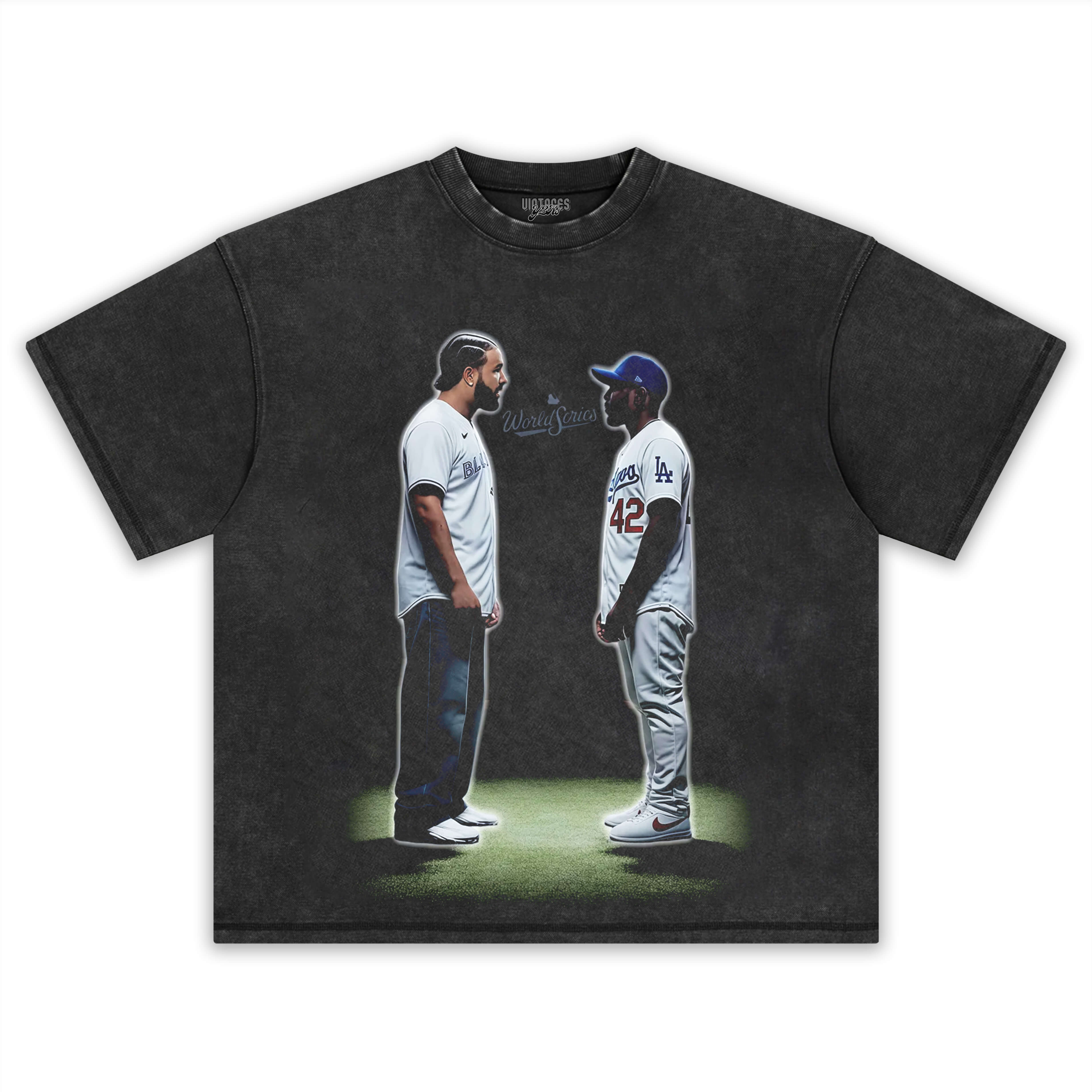 KENDRICK LAMAR VS DRAKE & LA DODGERS CHAMPIONS 2025 V2 TEE & LS & HOODIE