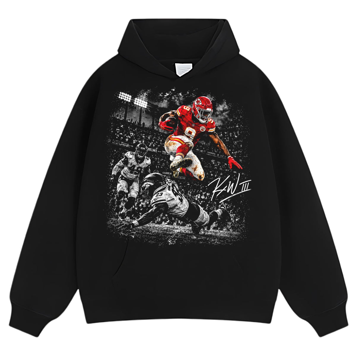 KENNETH III - FOOTBALL PLAYER TANK TOP & TEE & LONG SLEEVE & LAYERED LS & HOODIE