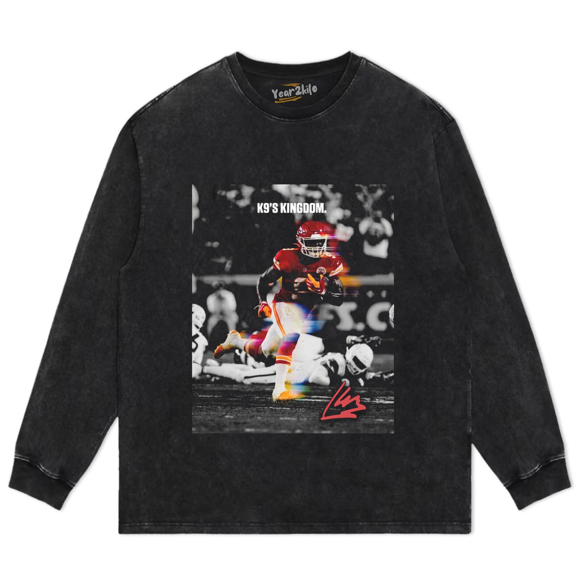 KENNETH WALKER III - CHIEFS 2026- K9 KINGDOM TANK TOP & TEE & LONG SLEEVE & LAYERED LS & HOODIE