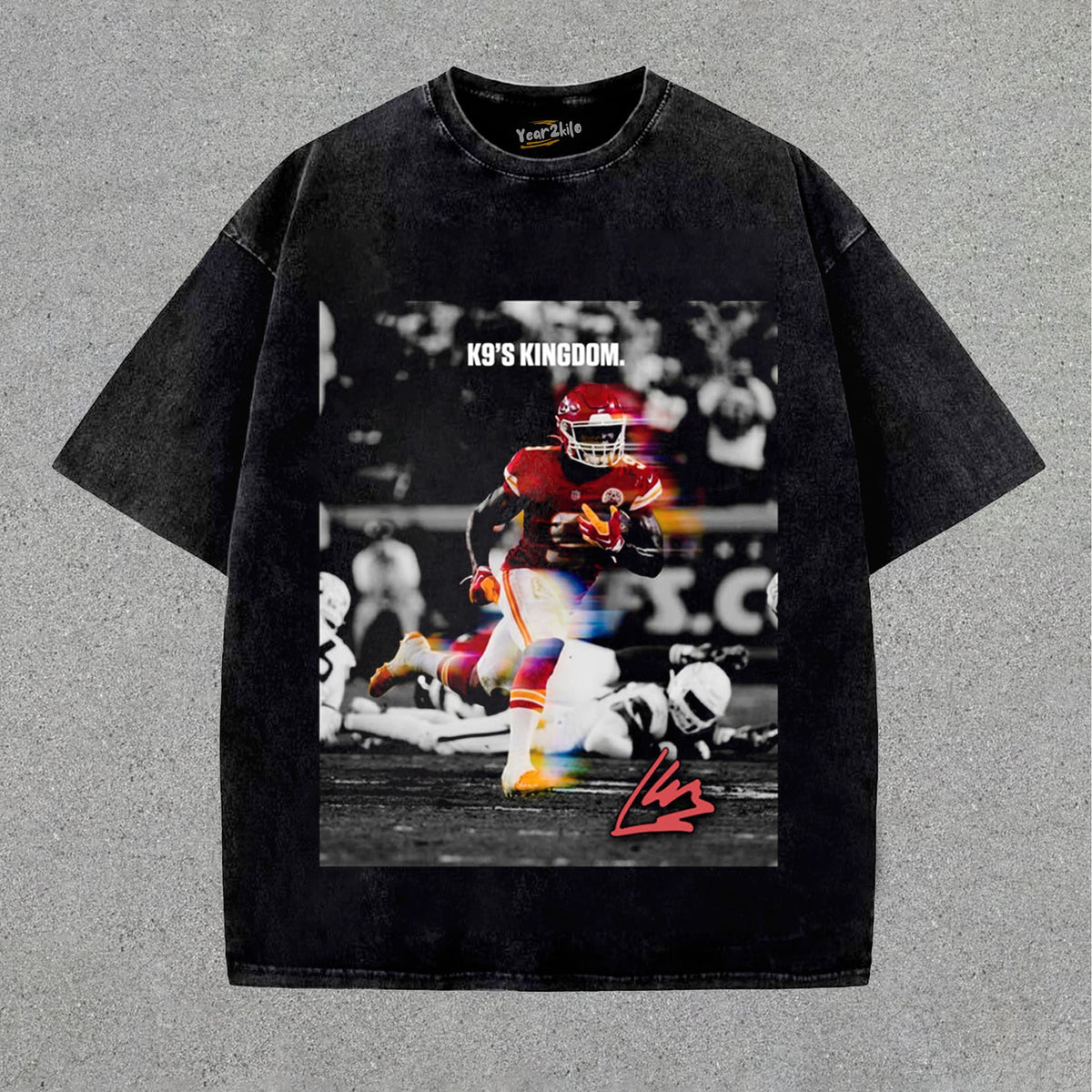 KENNETH WALKER III - CHIEFS 2026- K9 KINGDOM TANK TOP & TEE & LONG SLEEVE & LAYERED LS & HOODIE
