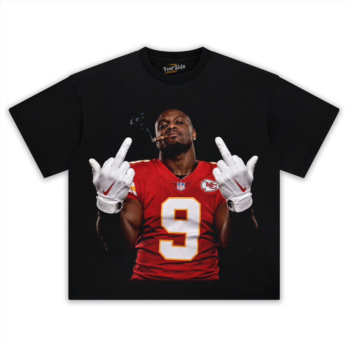 KENNETH WALKER III - MIDDLE FINGER TANK TOP & TEE & LONG SLEEVE & LAYERED LS & HOODIE