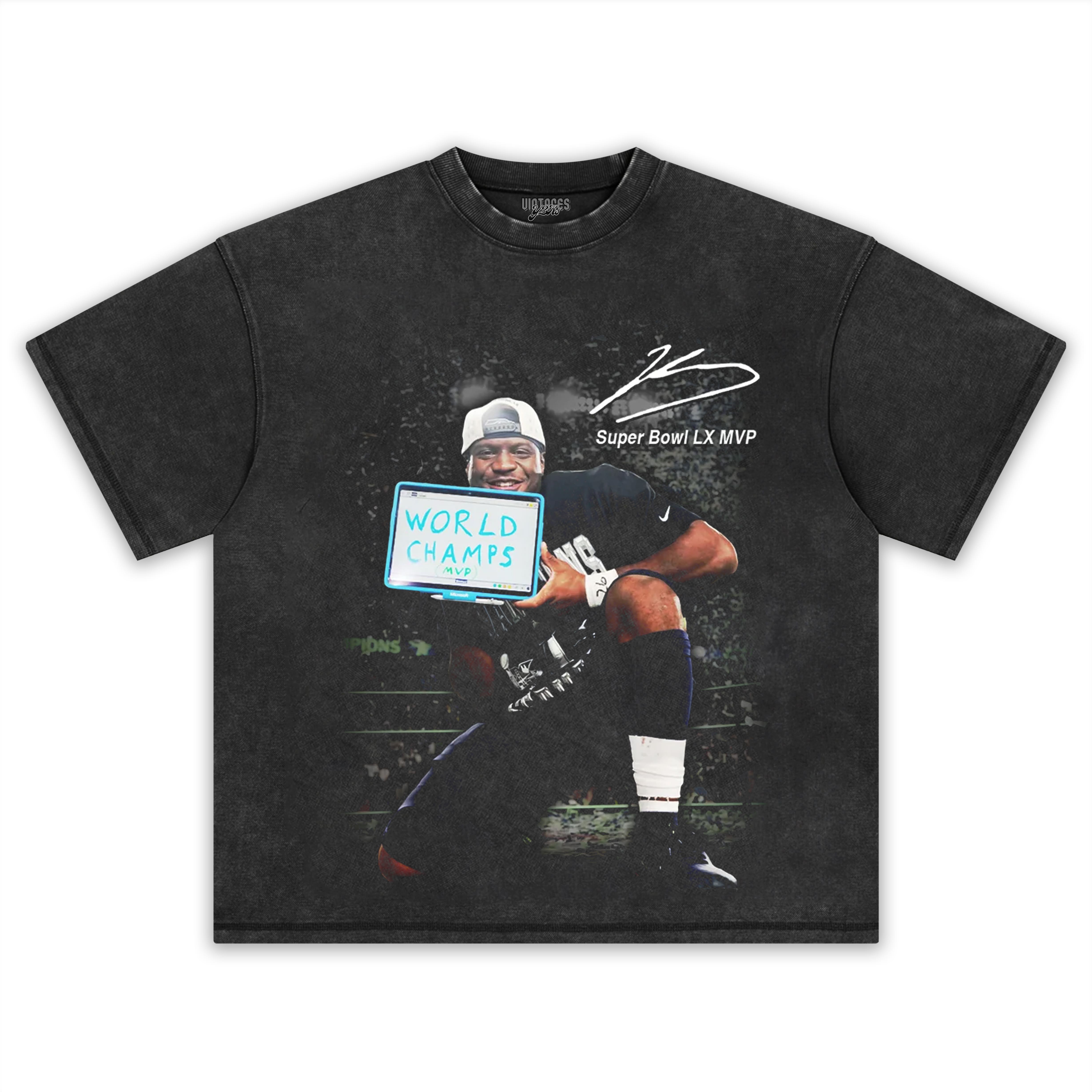 KENNETH WALKER III & SUPER BOWL LX MVP V3 TEE & LS & HOODIE